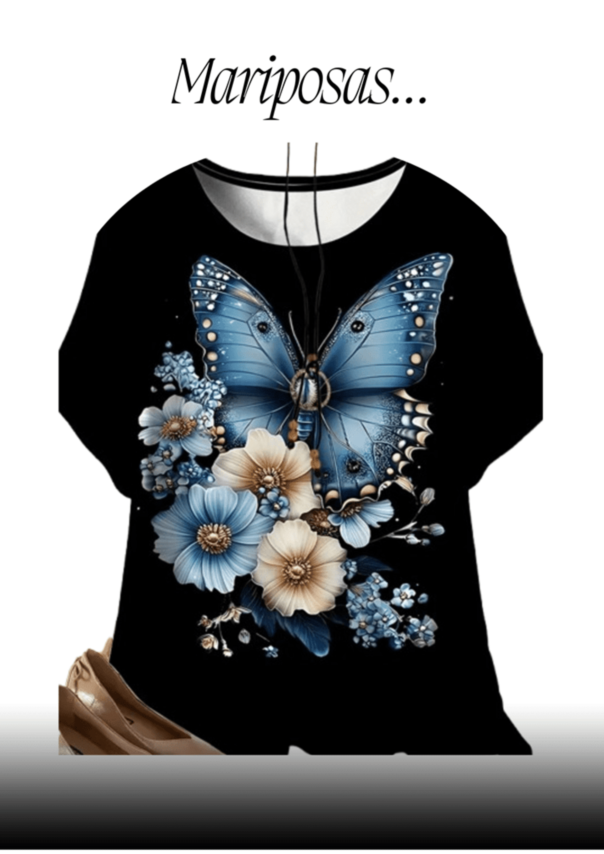 Camisetas Mariposas - 1