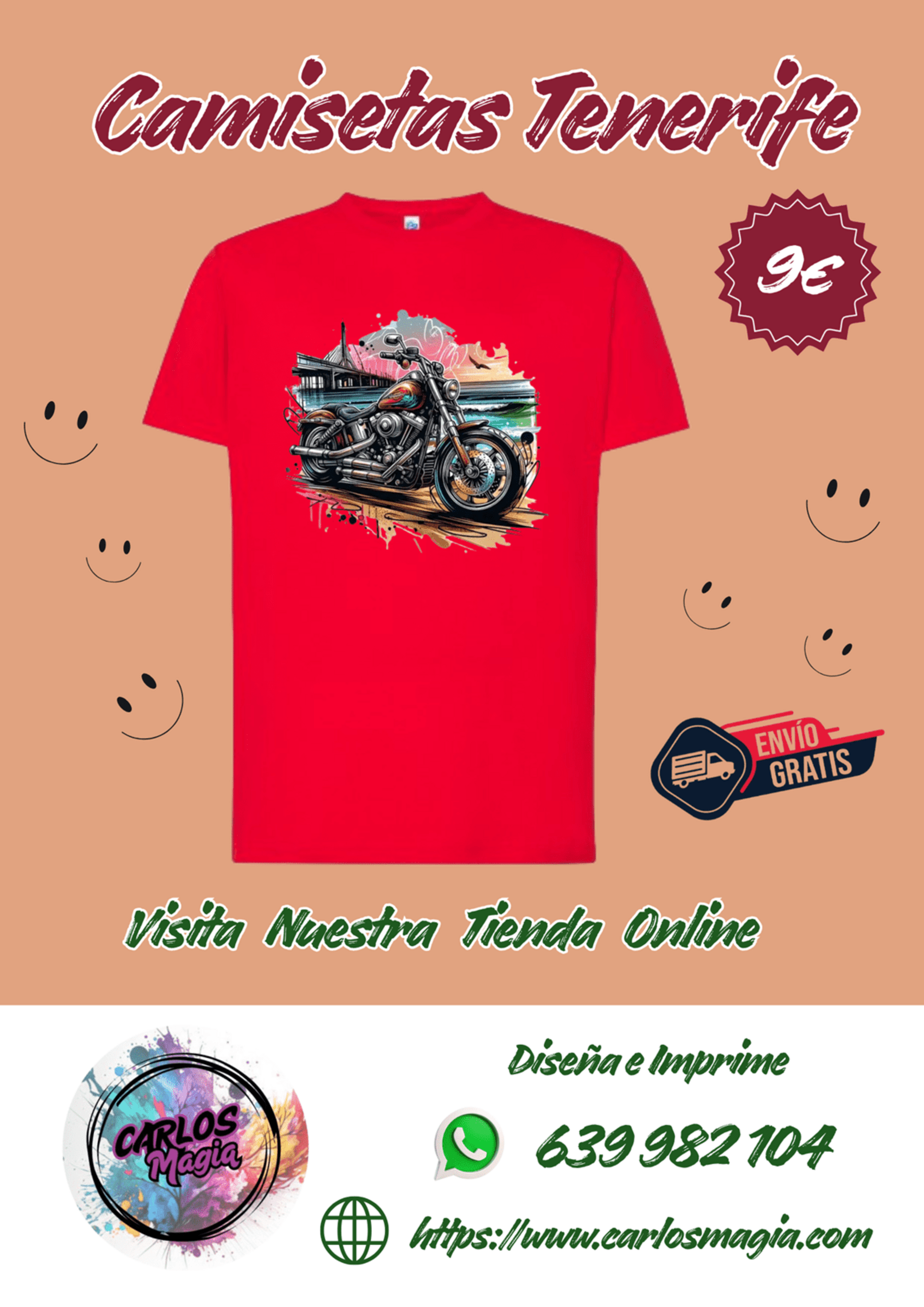 camisetas motos - 1