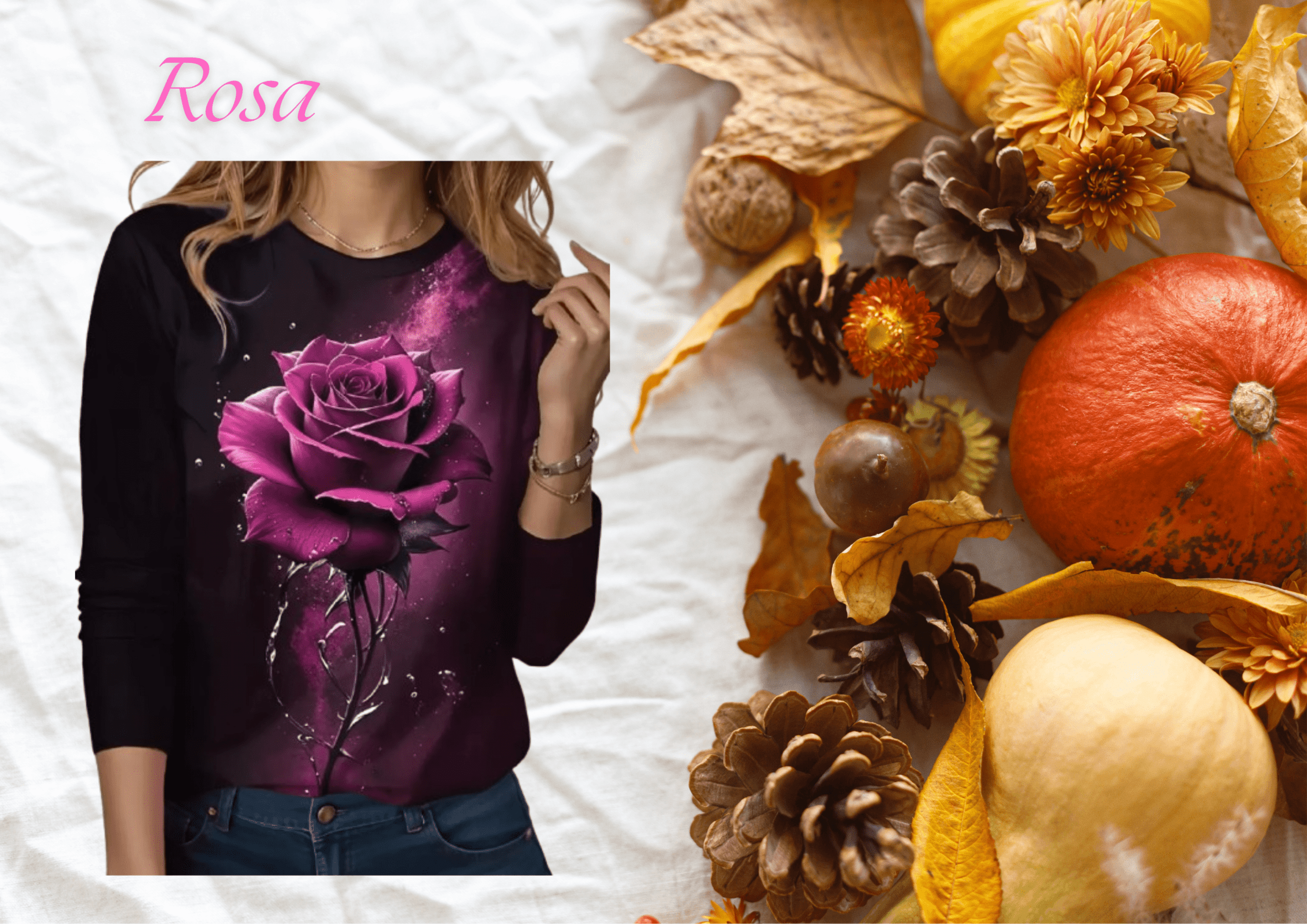 Camiseta Rosa - 1