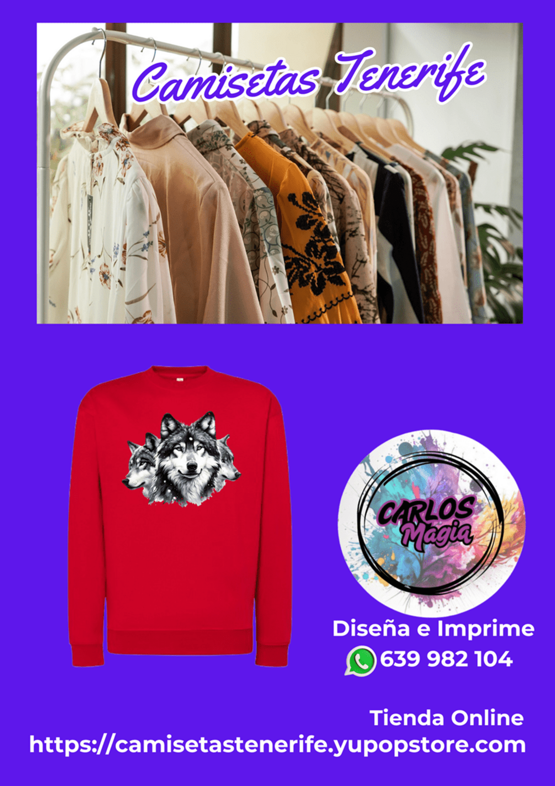 suéter estampado carlos imprenta tenerife online - 1