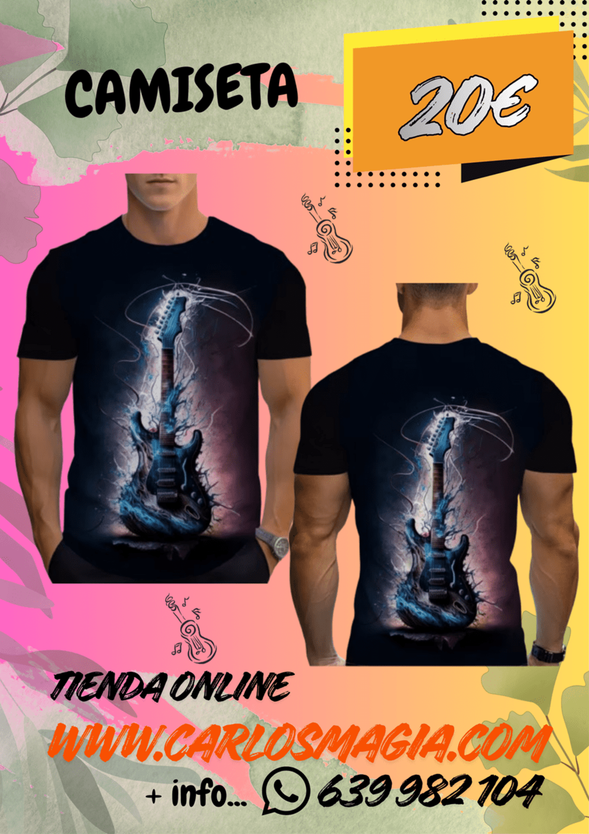 Camisetas Musicos. - 1