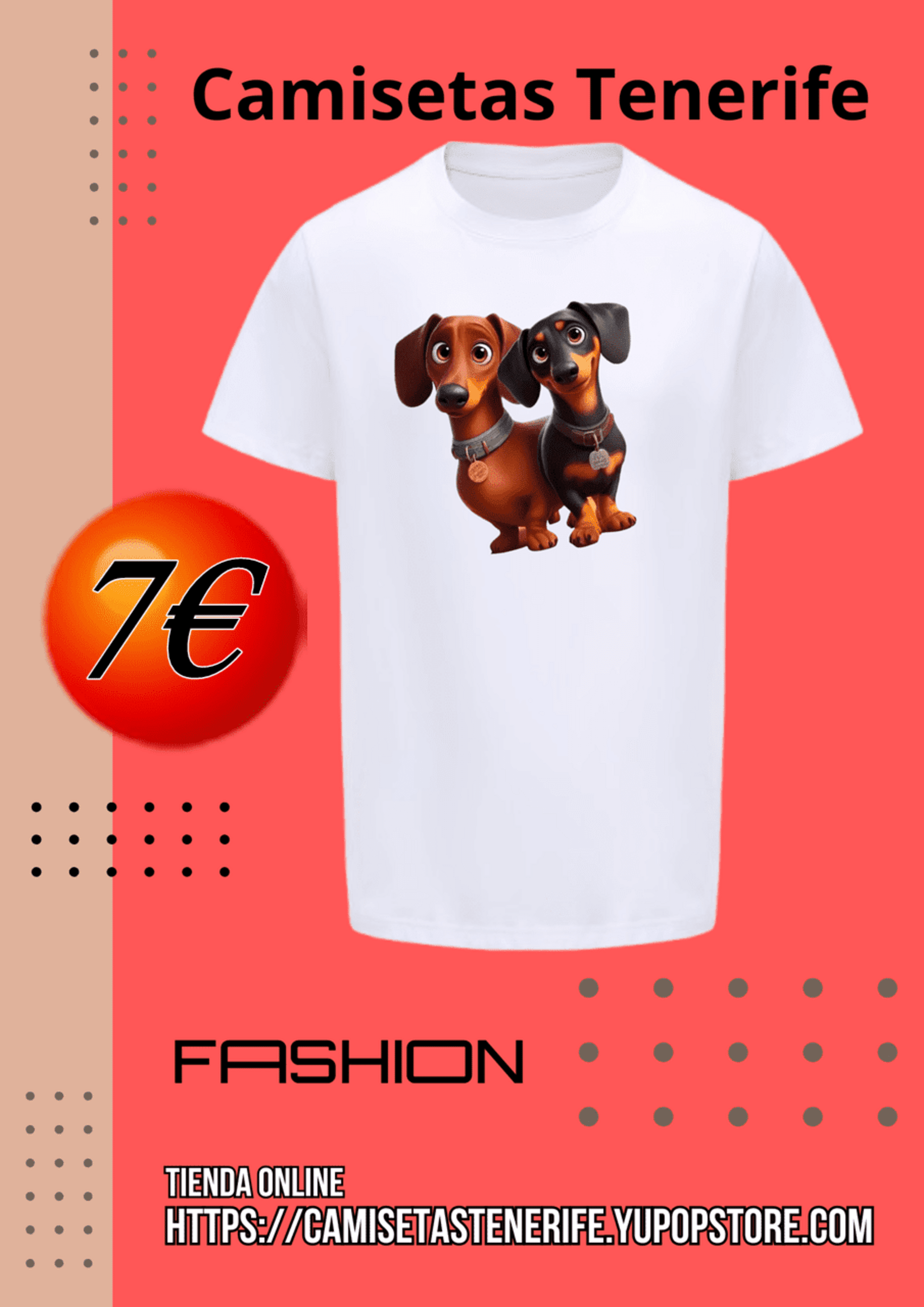 Camisetas Perros. - 7