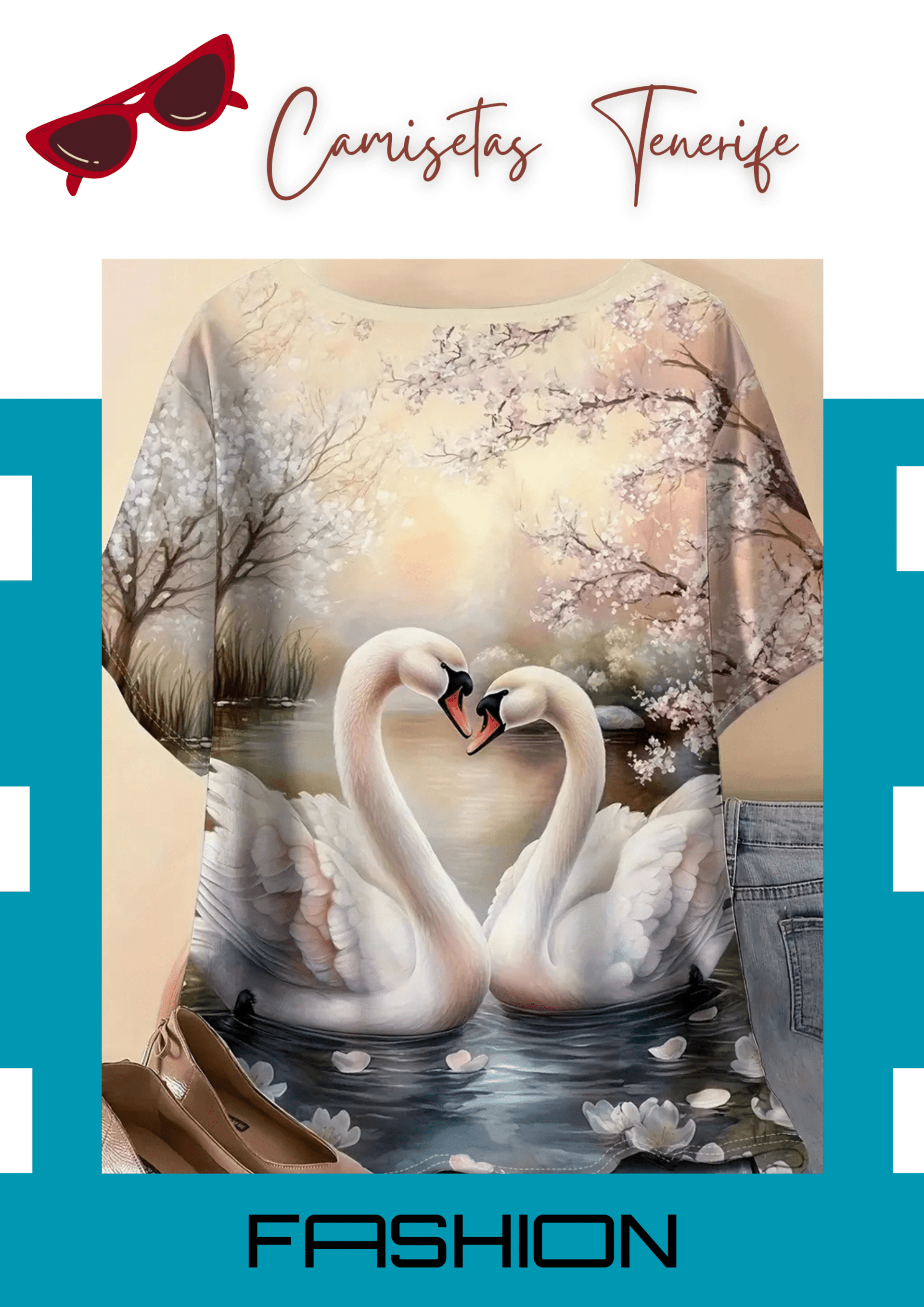 Camiseta Cisnes - 3