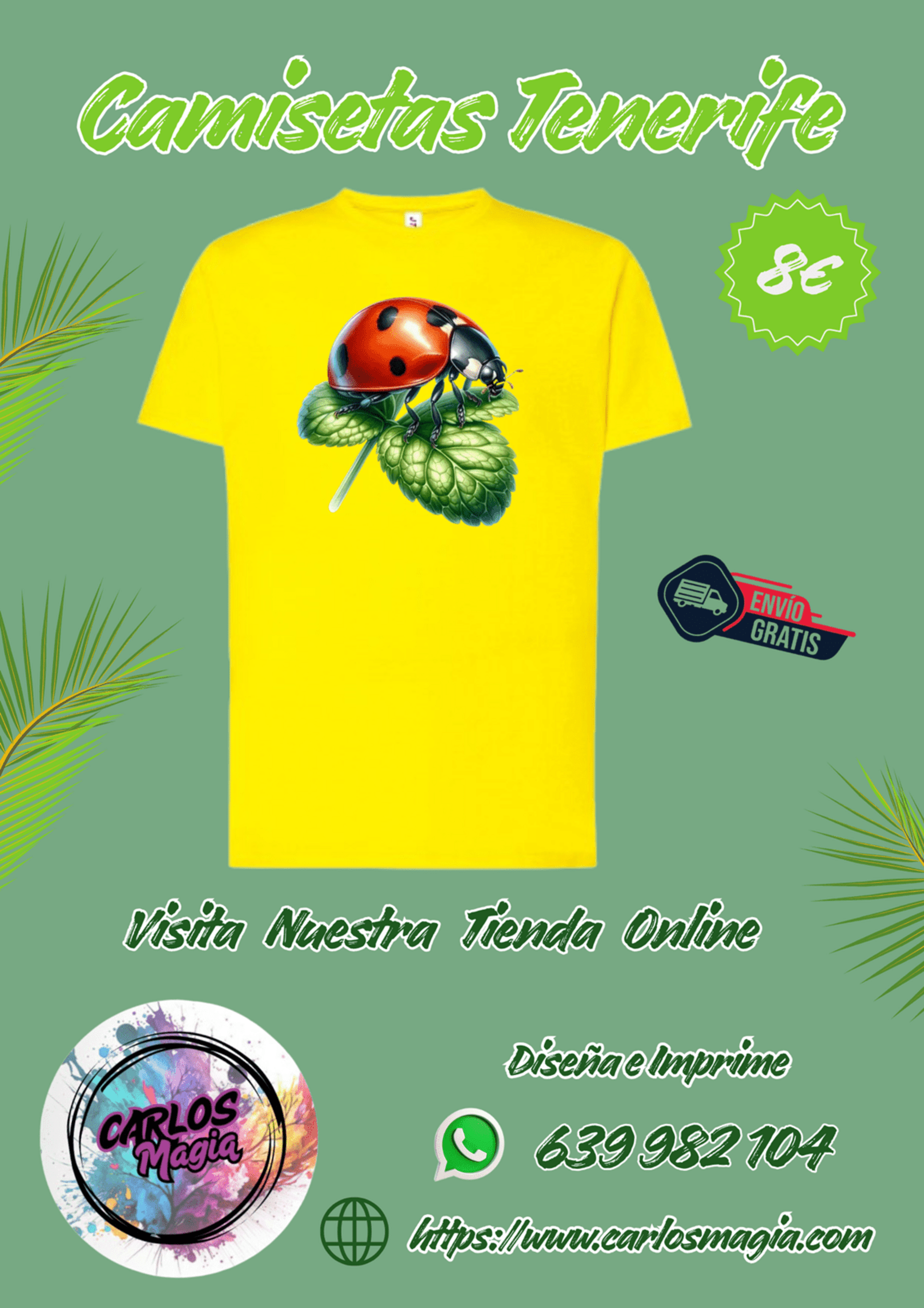camisetas mariquita a - 3