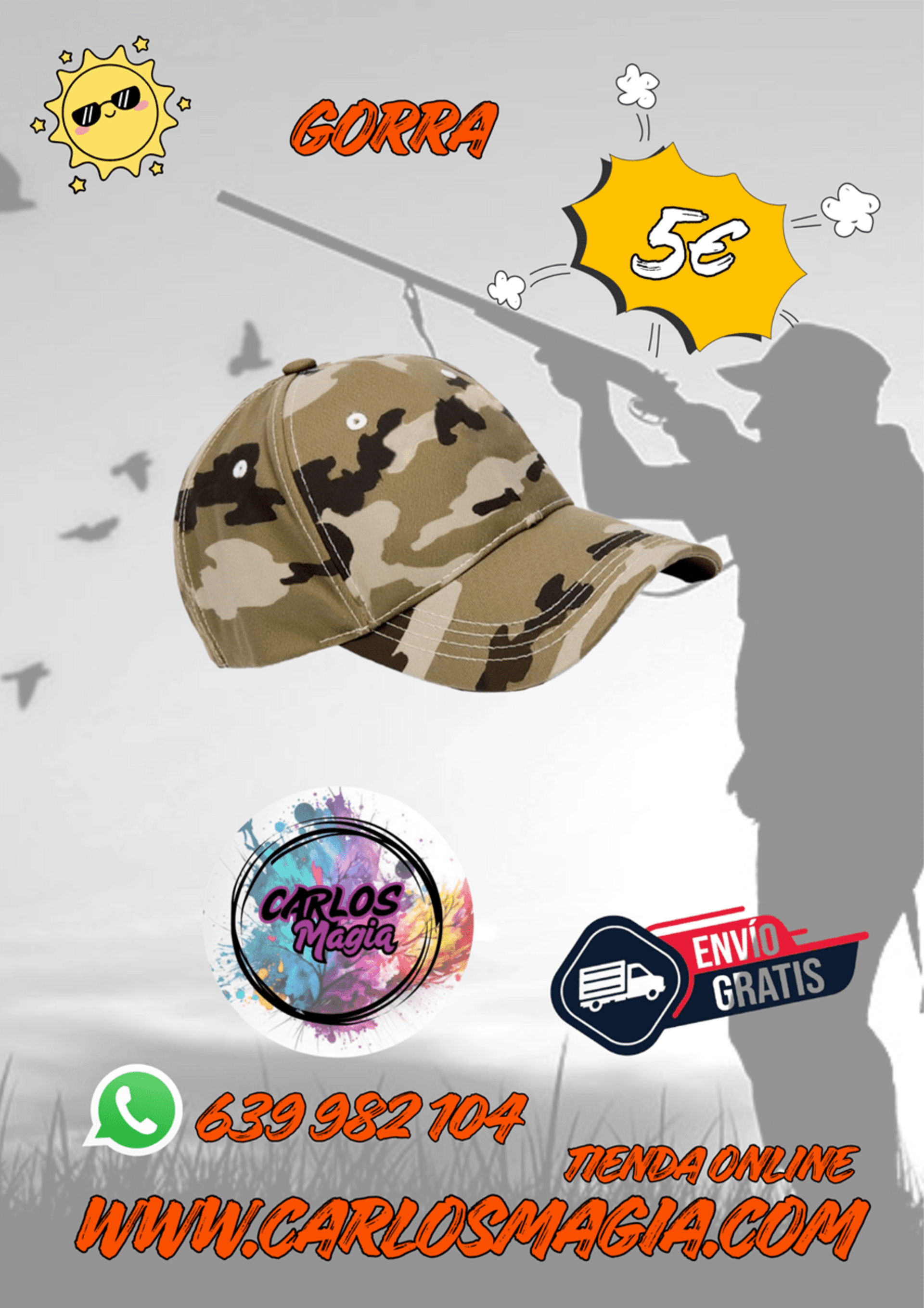 Gorra de camuflaje tenerife - 2