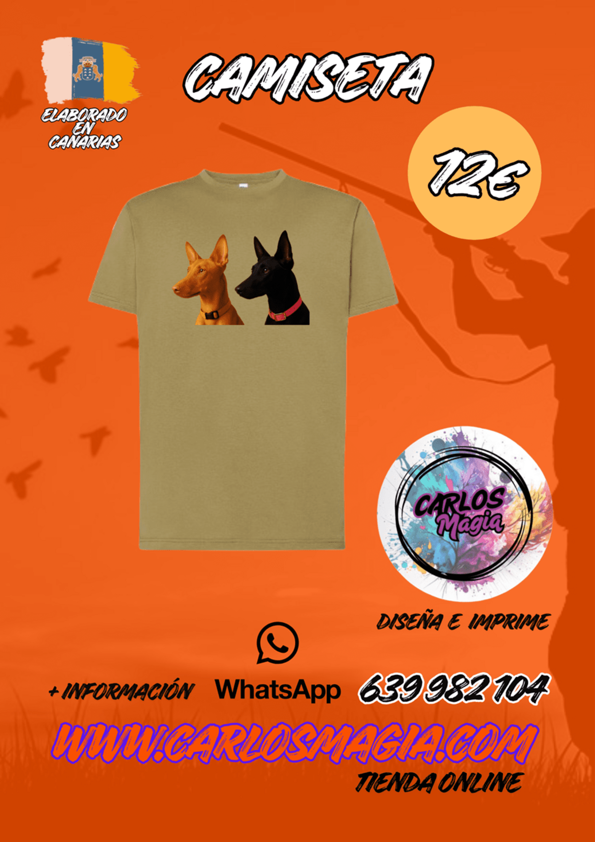 Camisetas Cazadores 12€ - 2