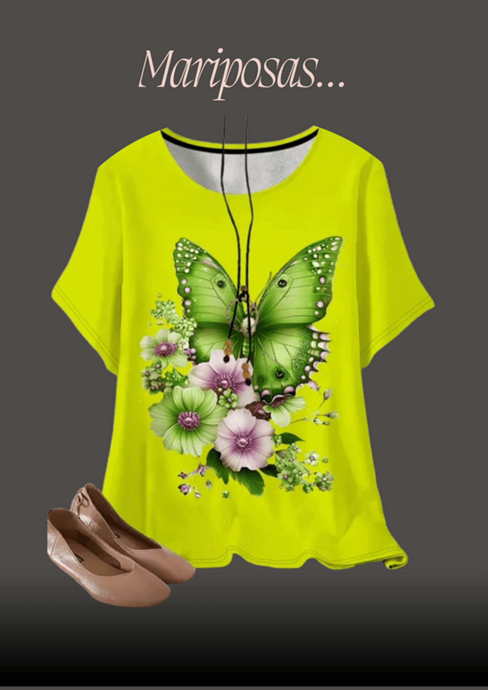 Camisetas Mariposas - 4
