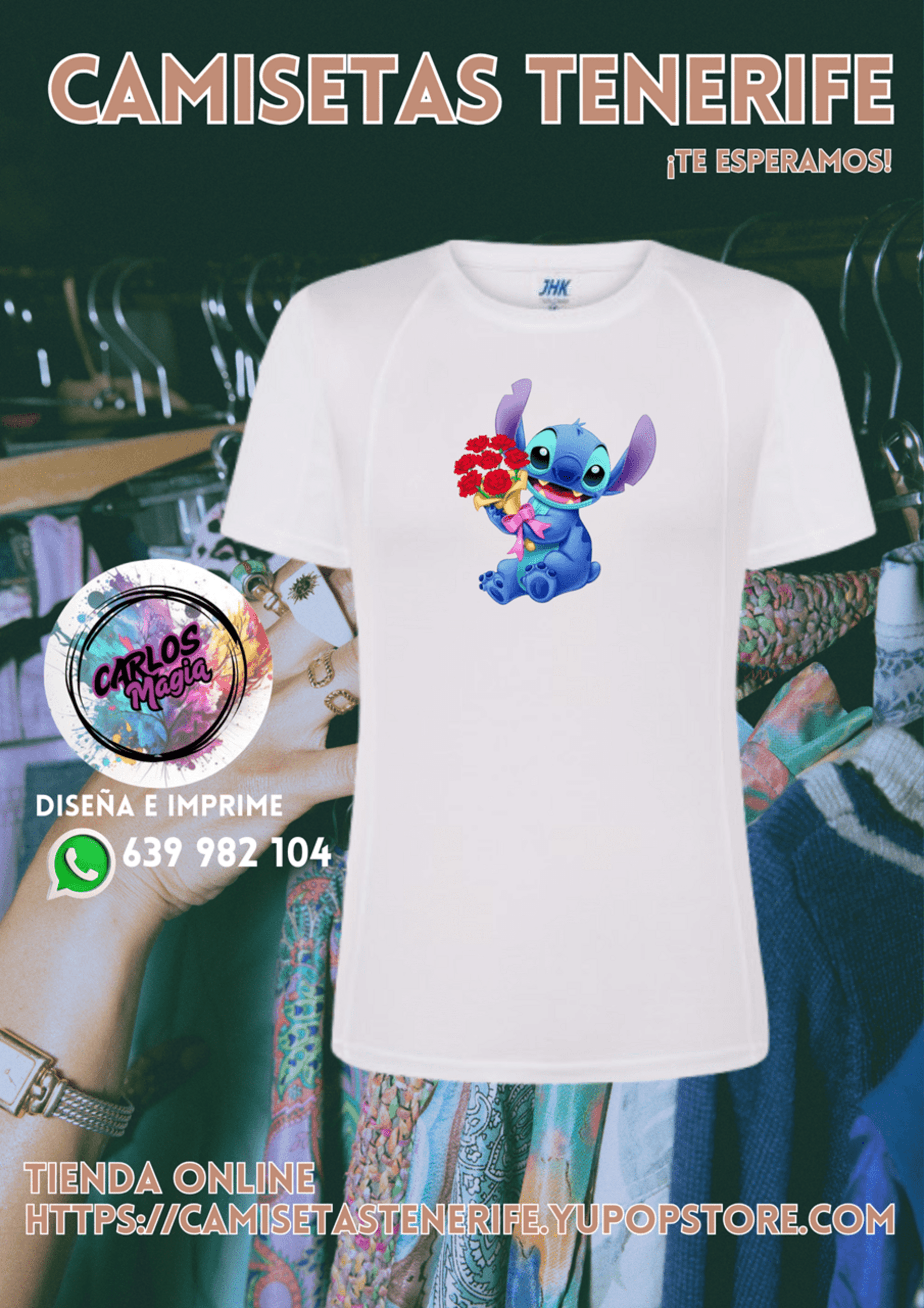 Lilo y Stitch estampados de camisetas en tenerife - 1