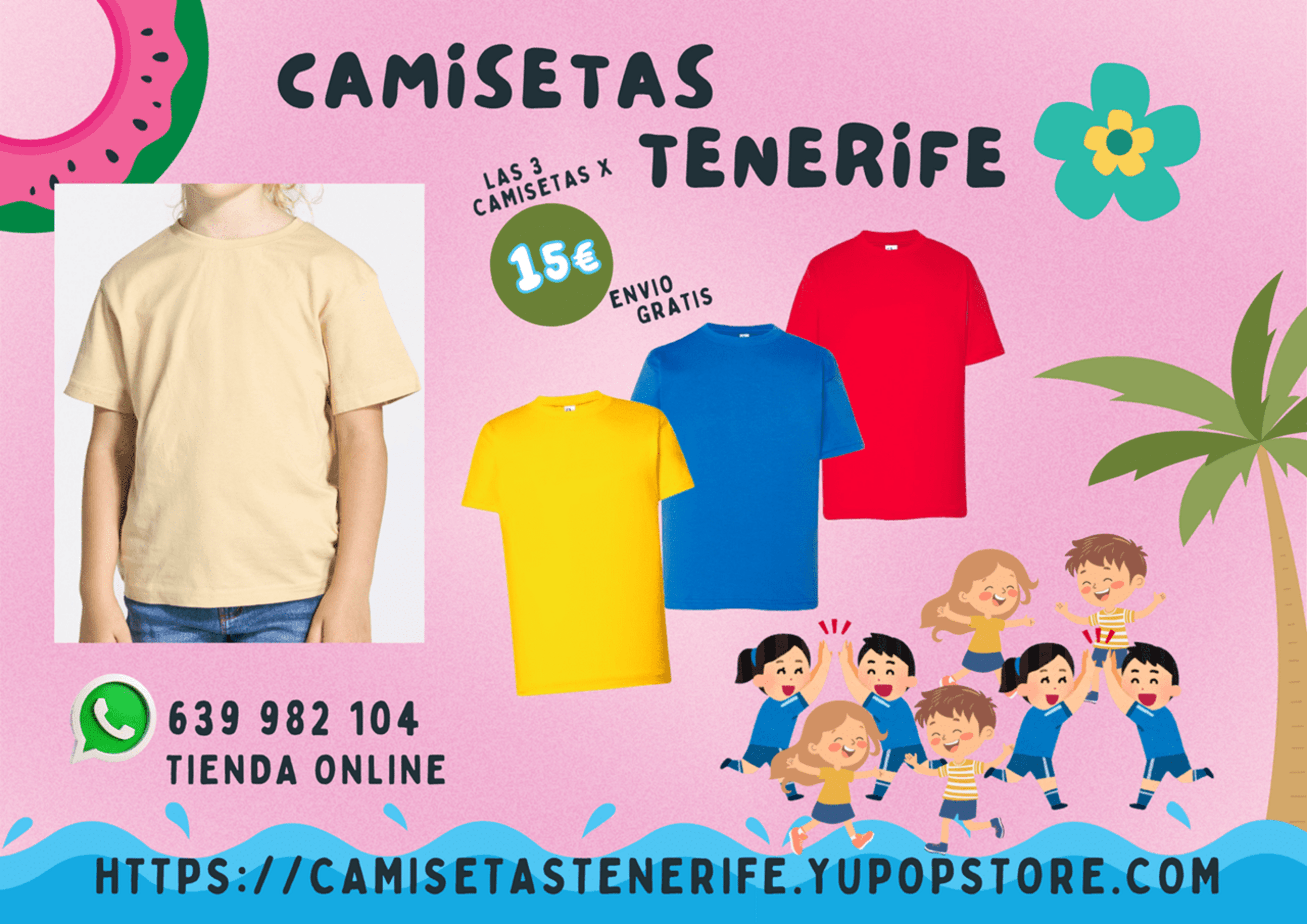 camisetas niños y niñas - 1