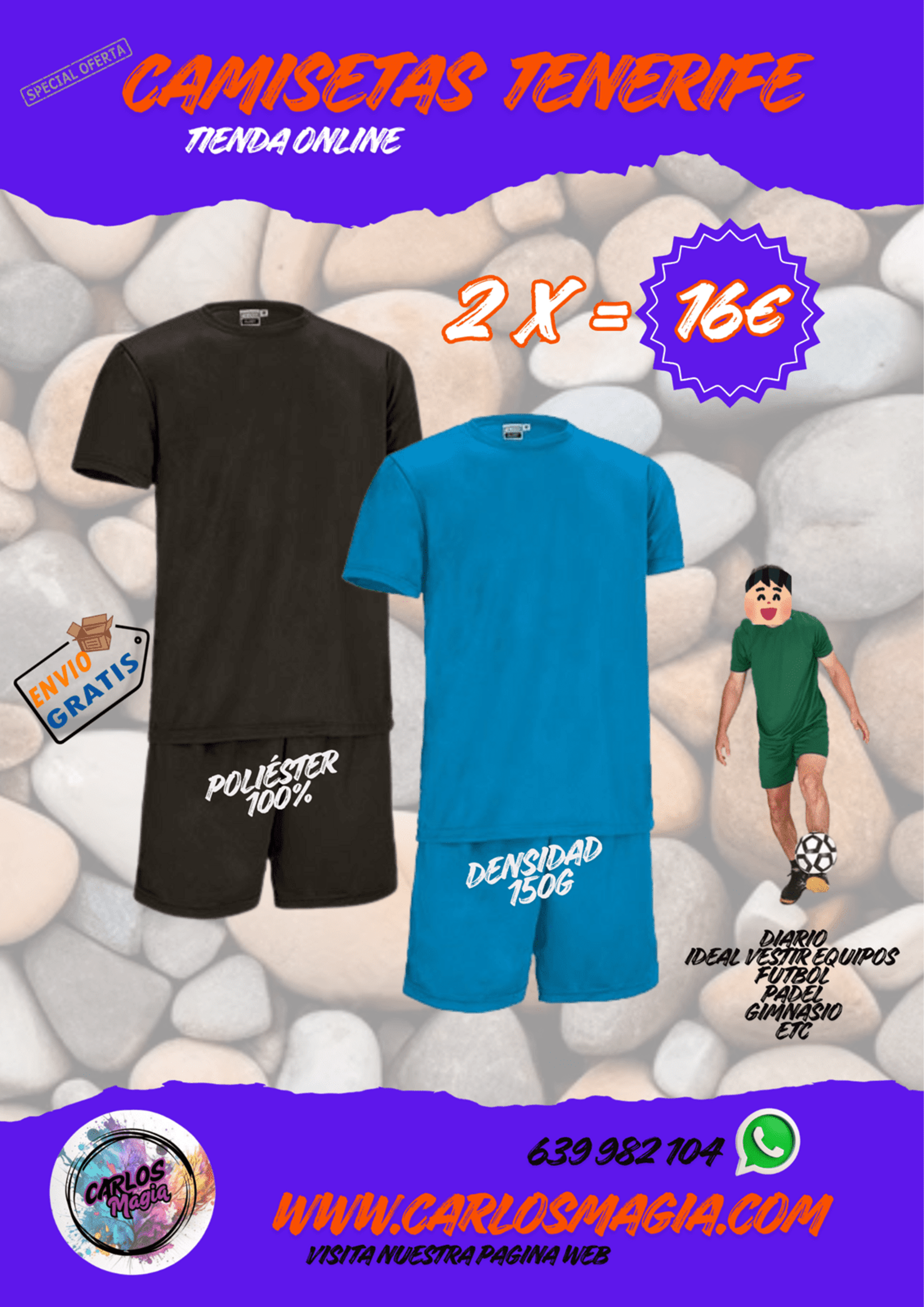 packs camiseta y pantalón corto - 2