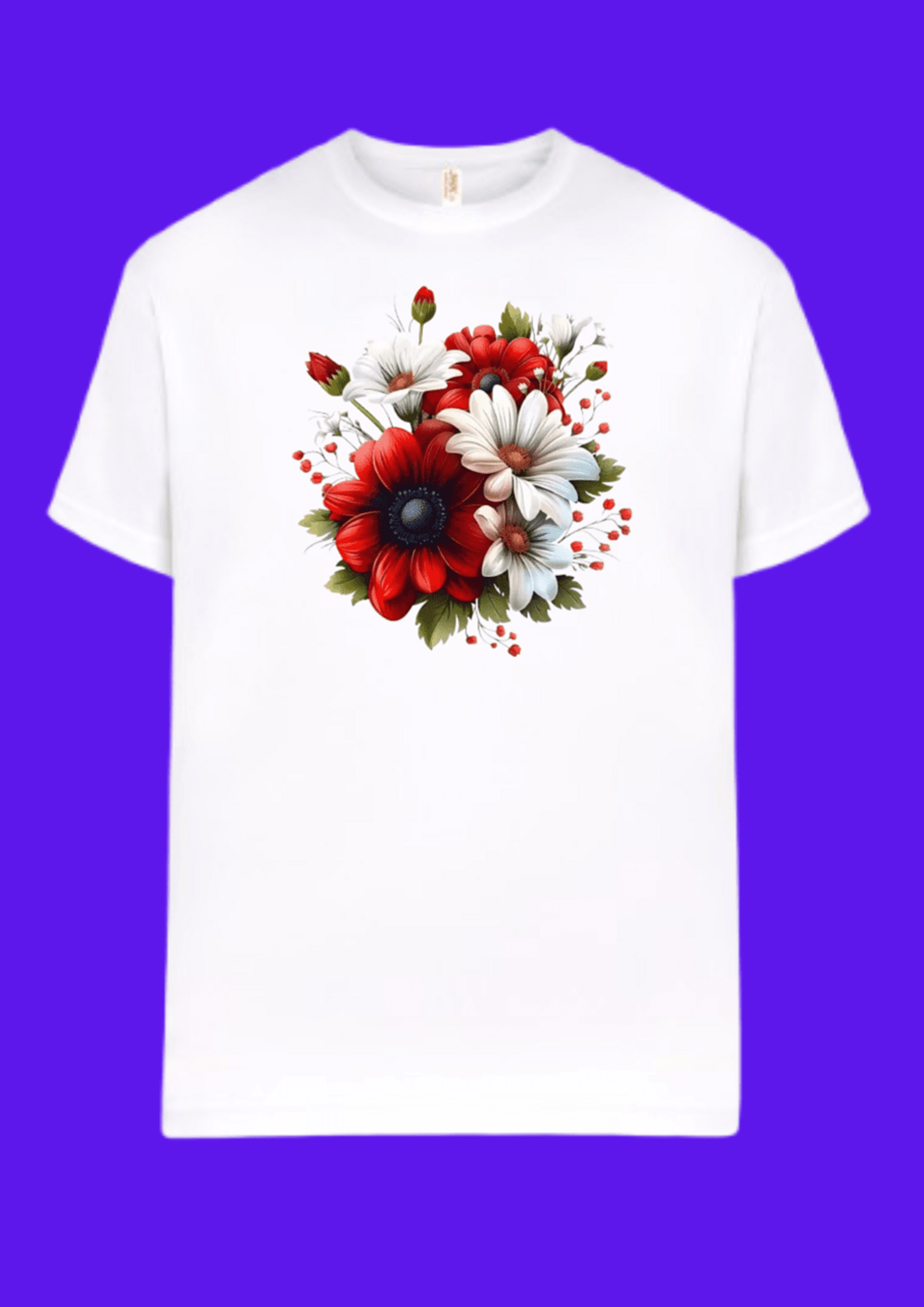 Camiseta Poliéster Blancas Sublimación. - 4