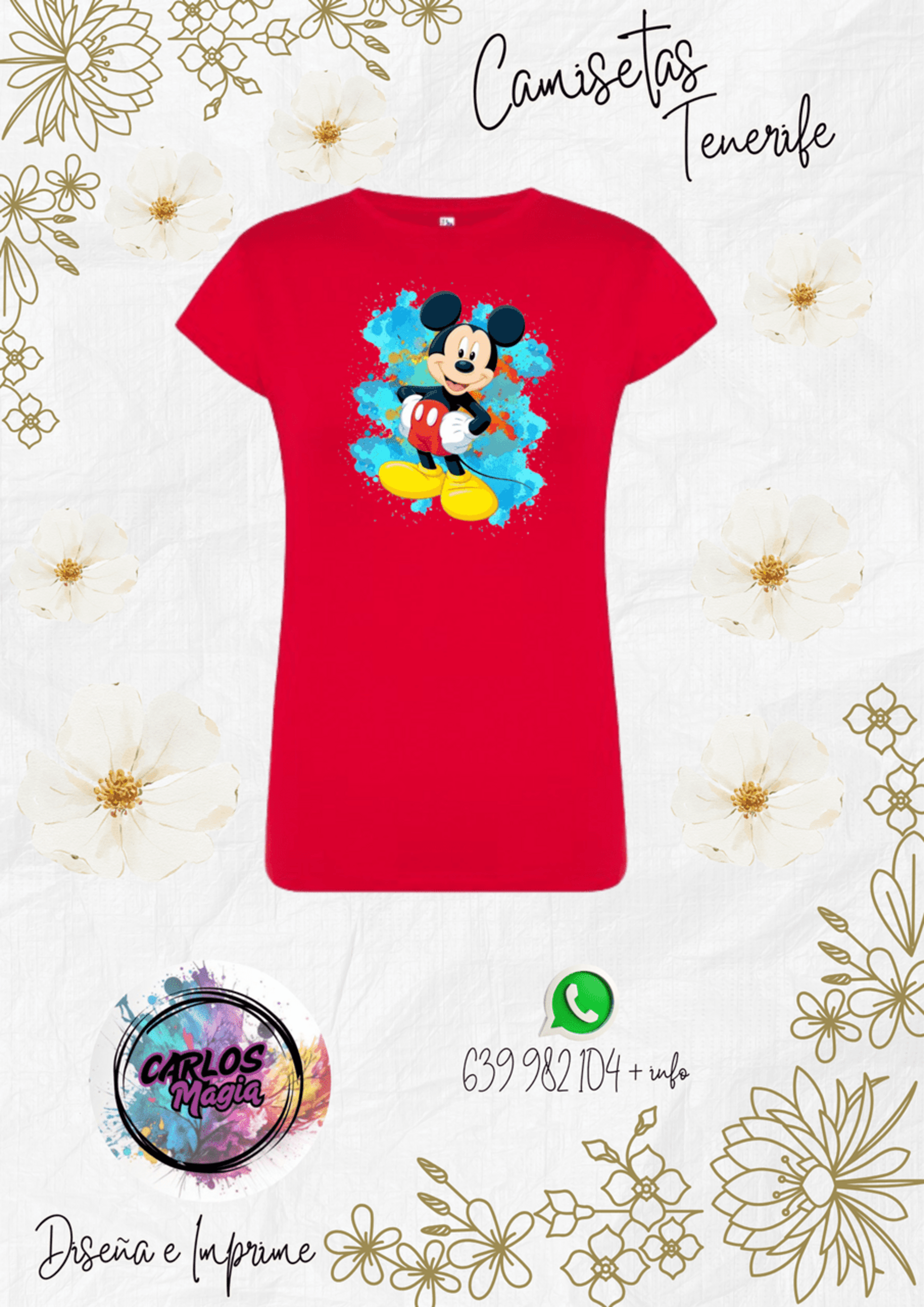 Camisetas Estampadas Imprenta Tenerife Online carlos - 1