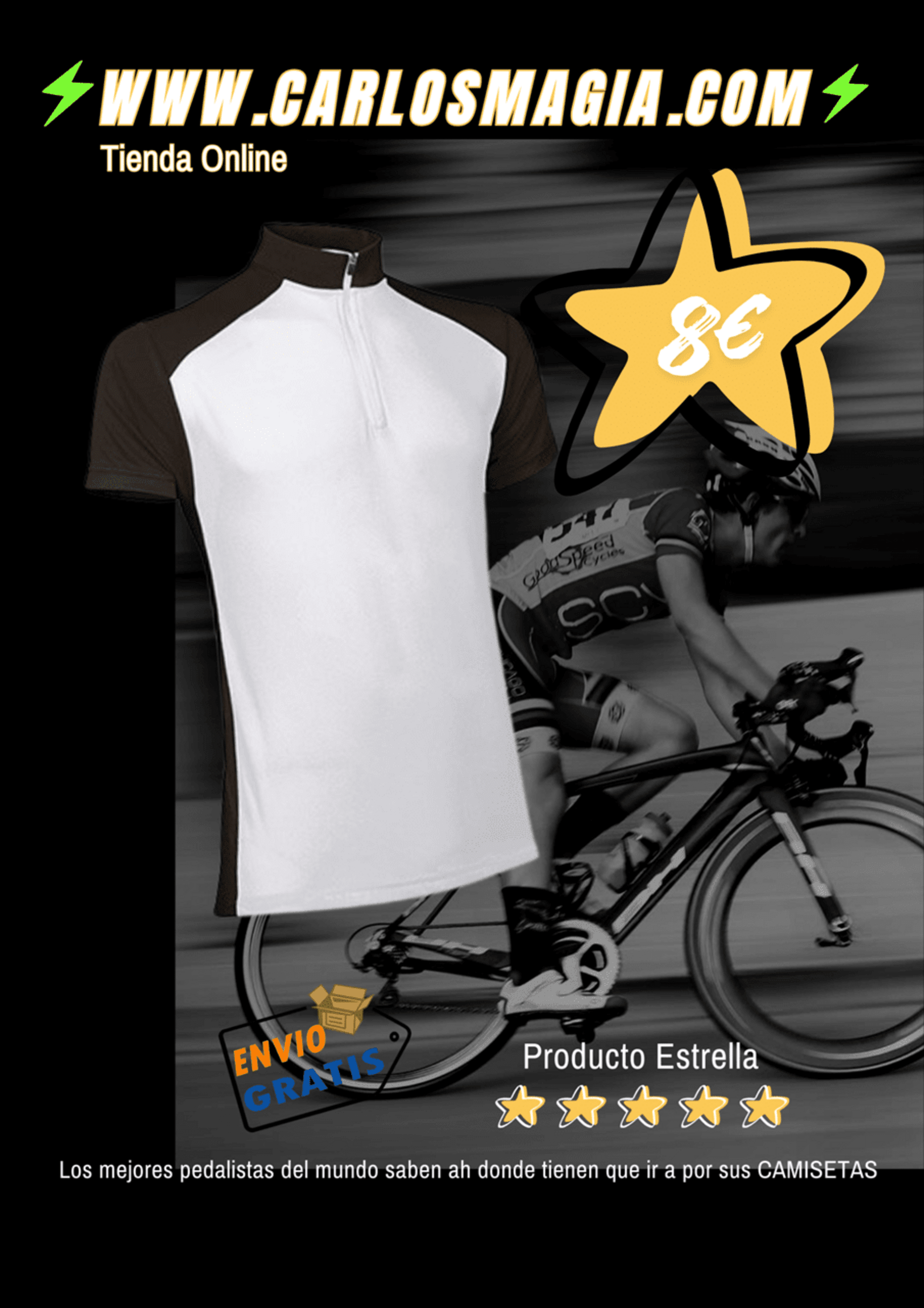 camisetas ciclistas tenerife carlos magia imprenta - 1