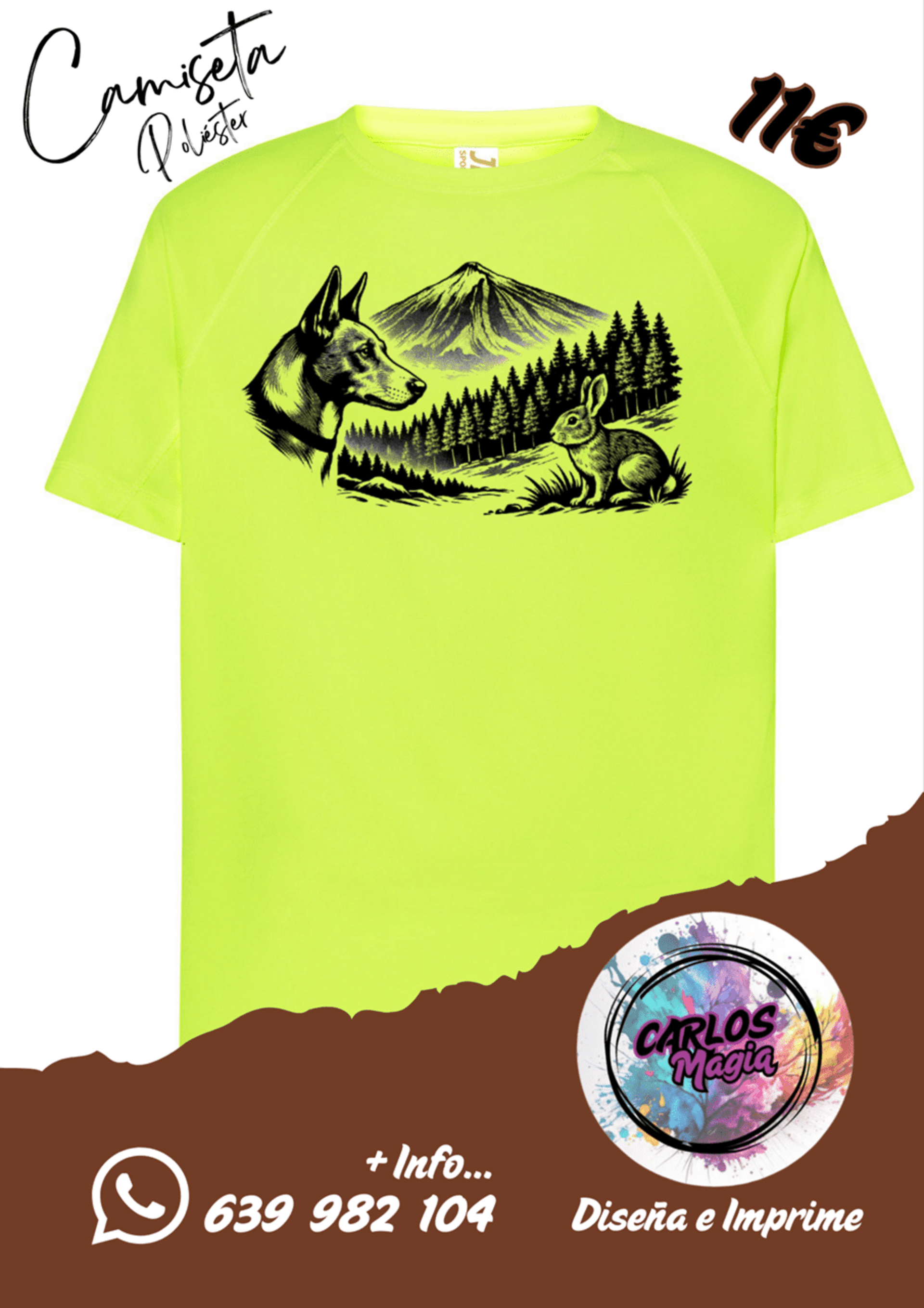 Camisetas Poliéster color. - 3