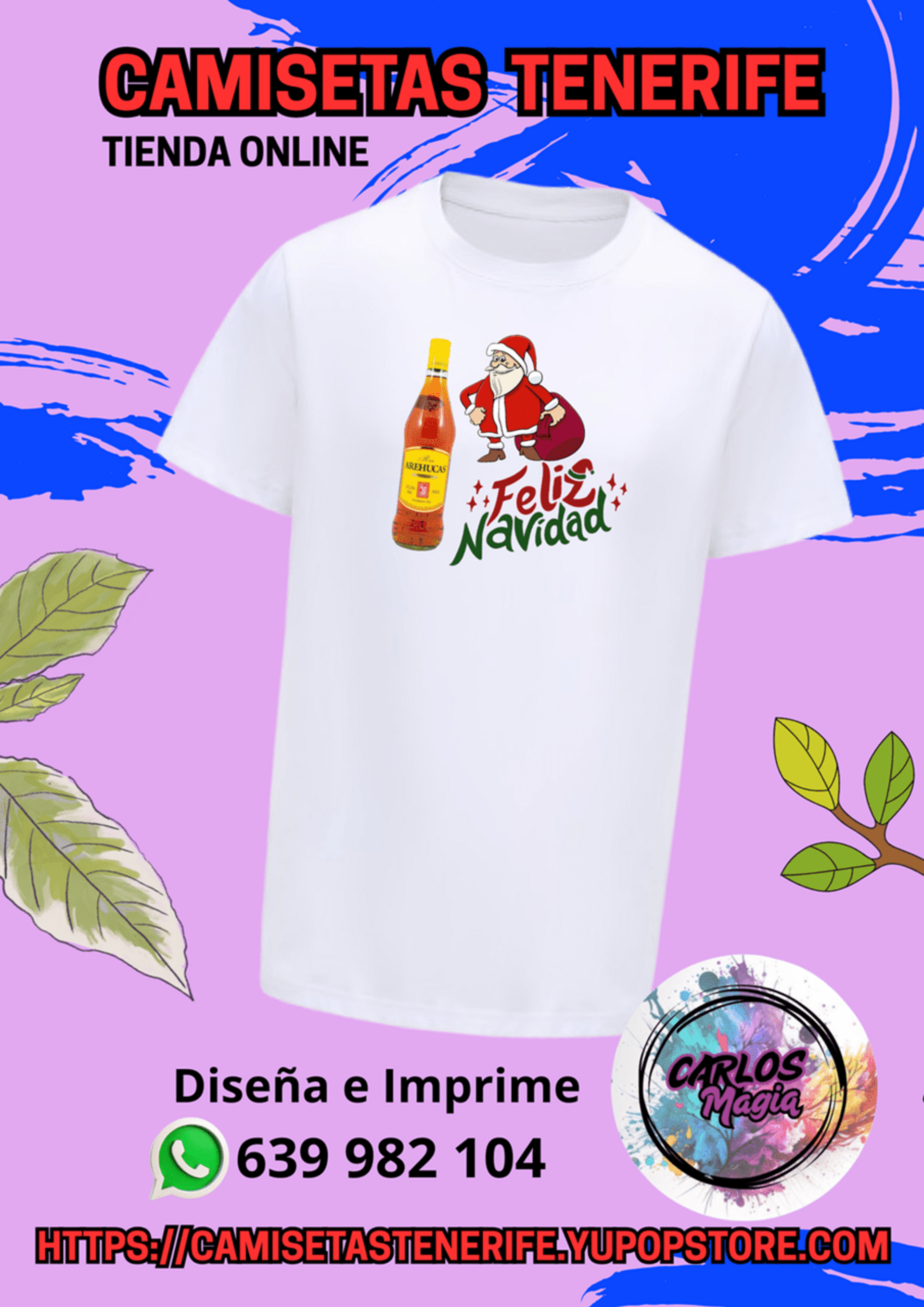 camisetas navideñas tenerife - 1