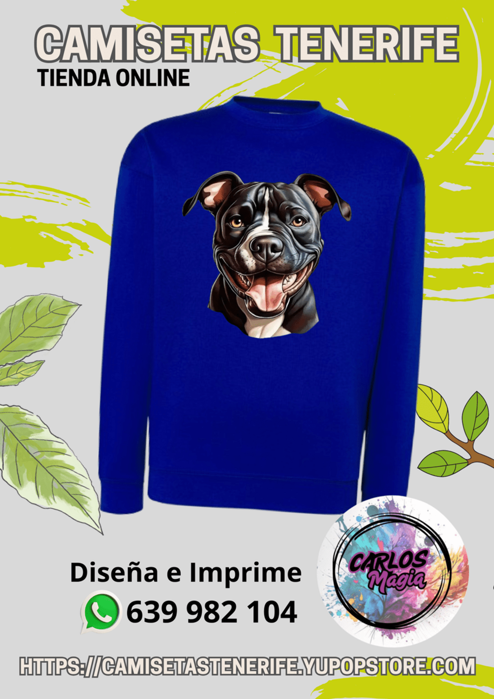 sudadera color azul para todos - 1