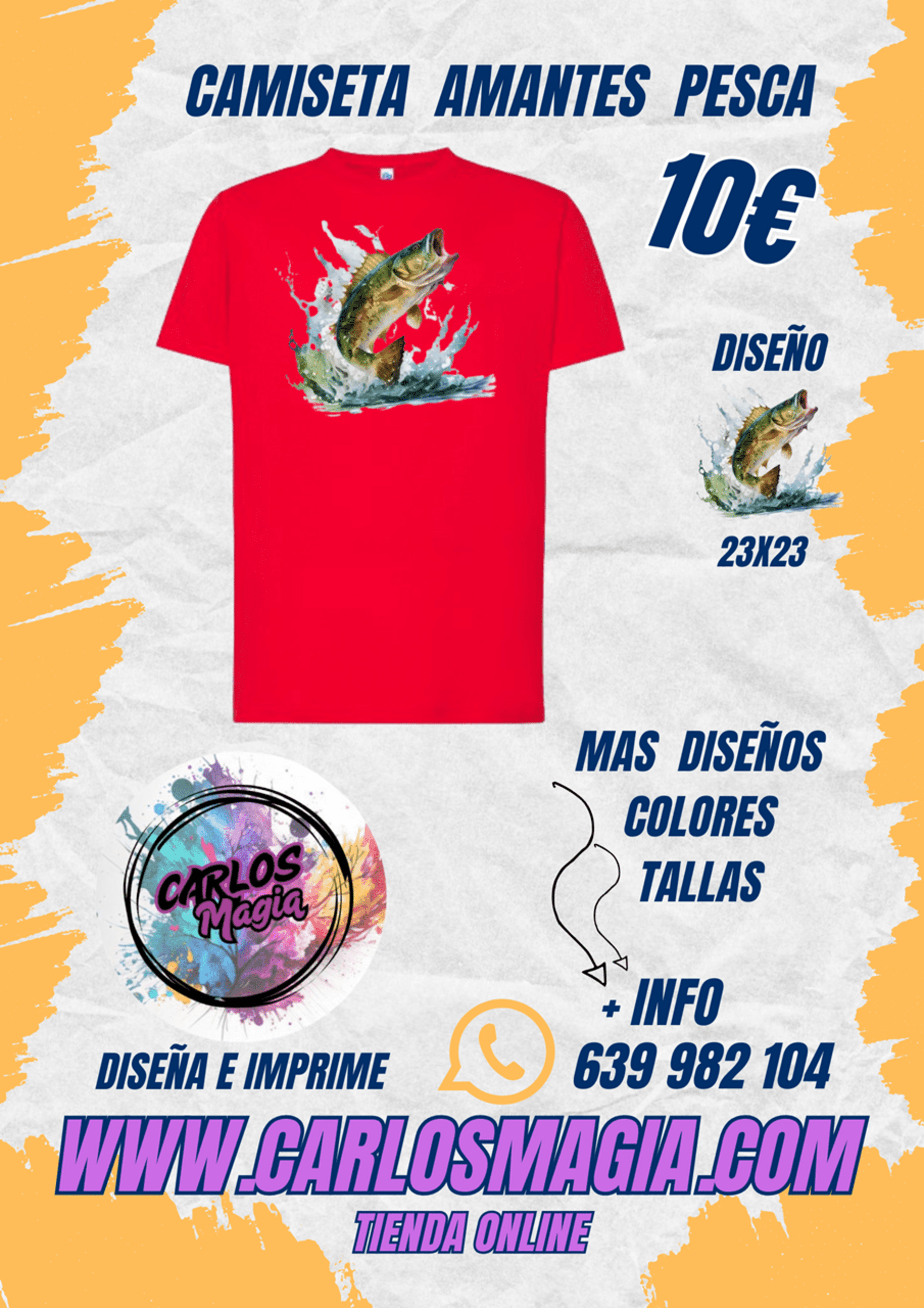 Camisetas amantes de la pesca. - 5