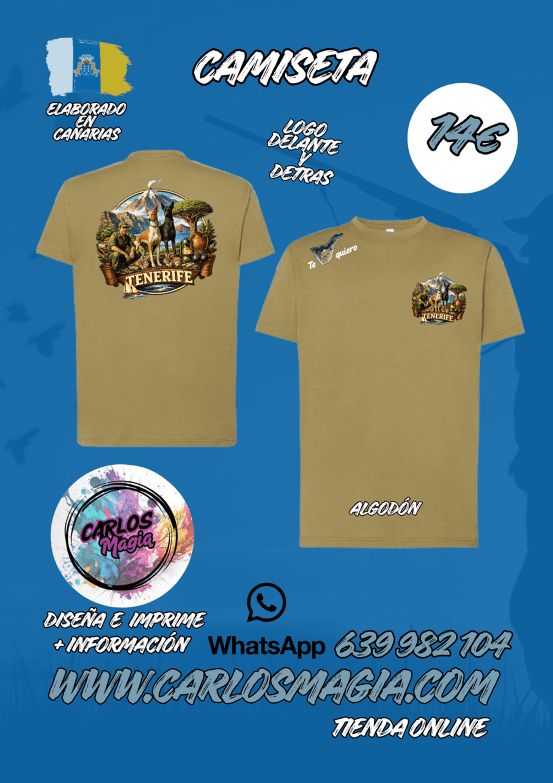 Camisetas Caza Algodón. - 5