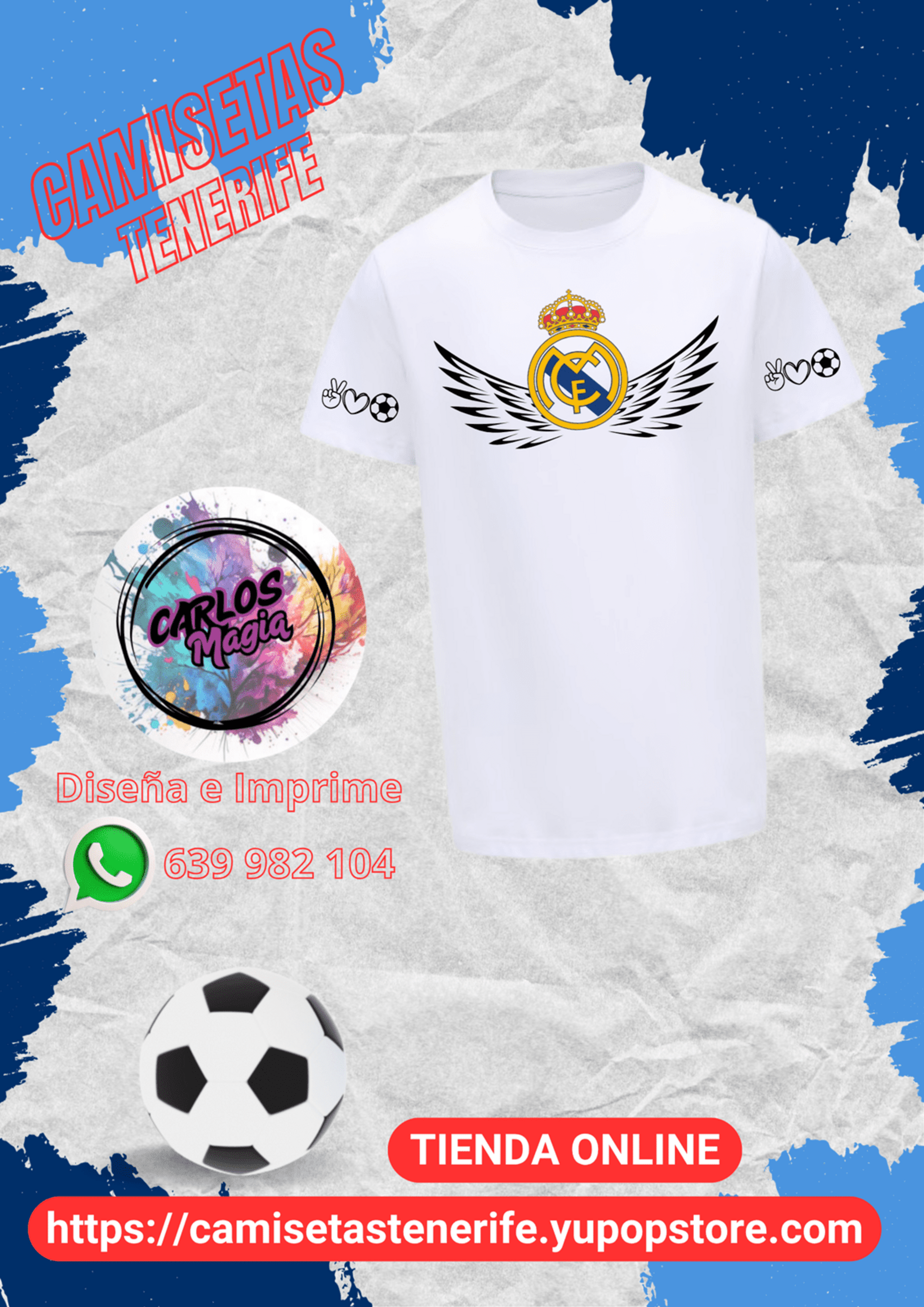 camiseta futbol - 1