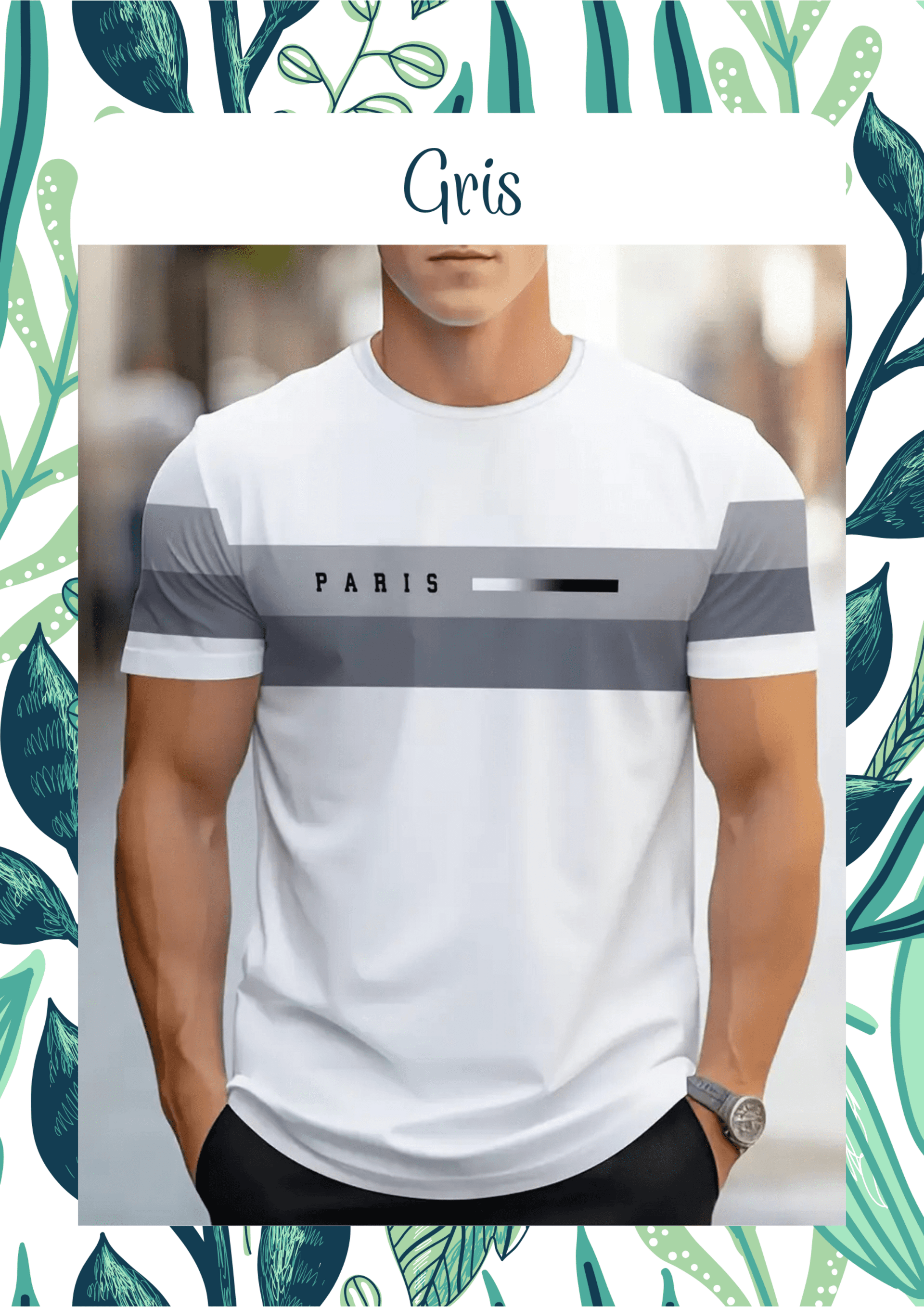Camiseta Diaria D - 1
