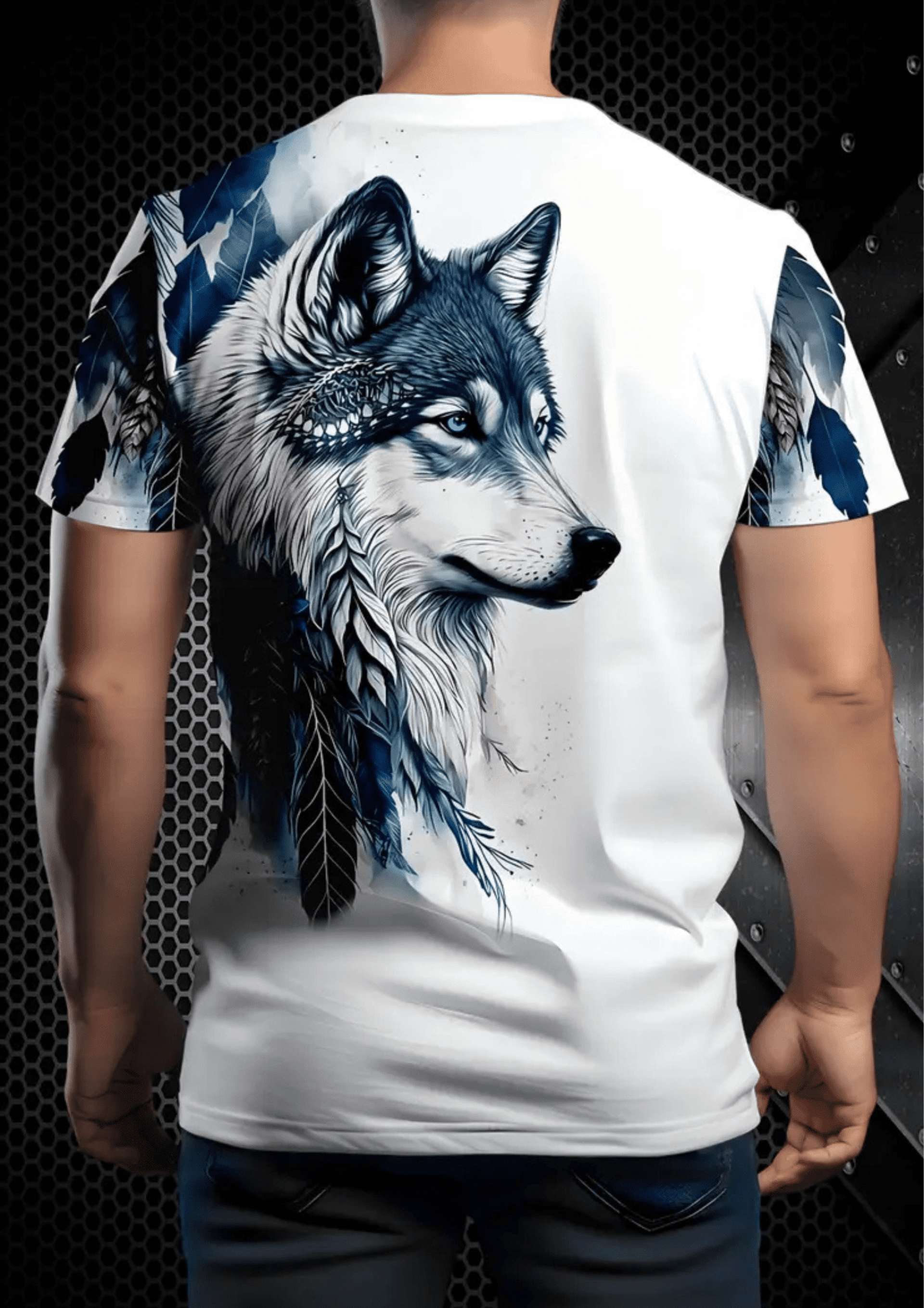 Camiseta Lobo. - 2