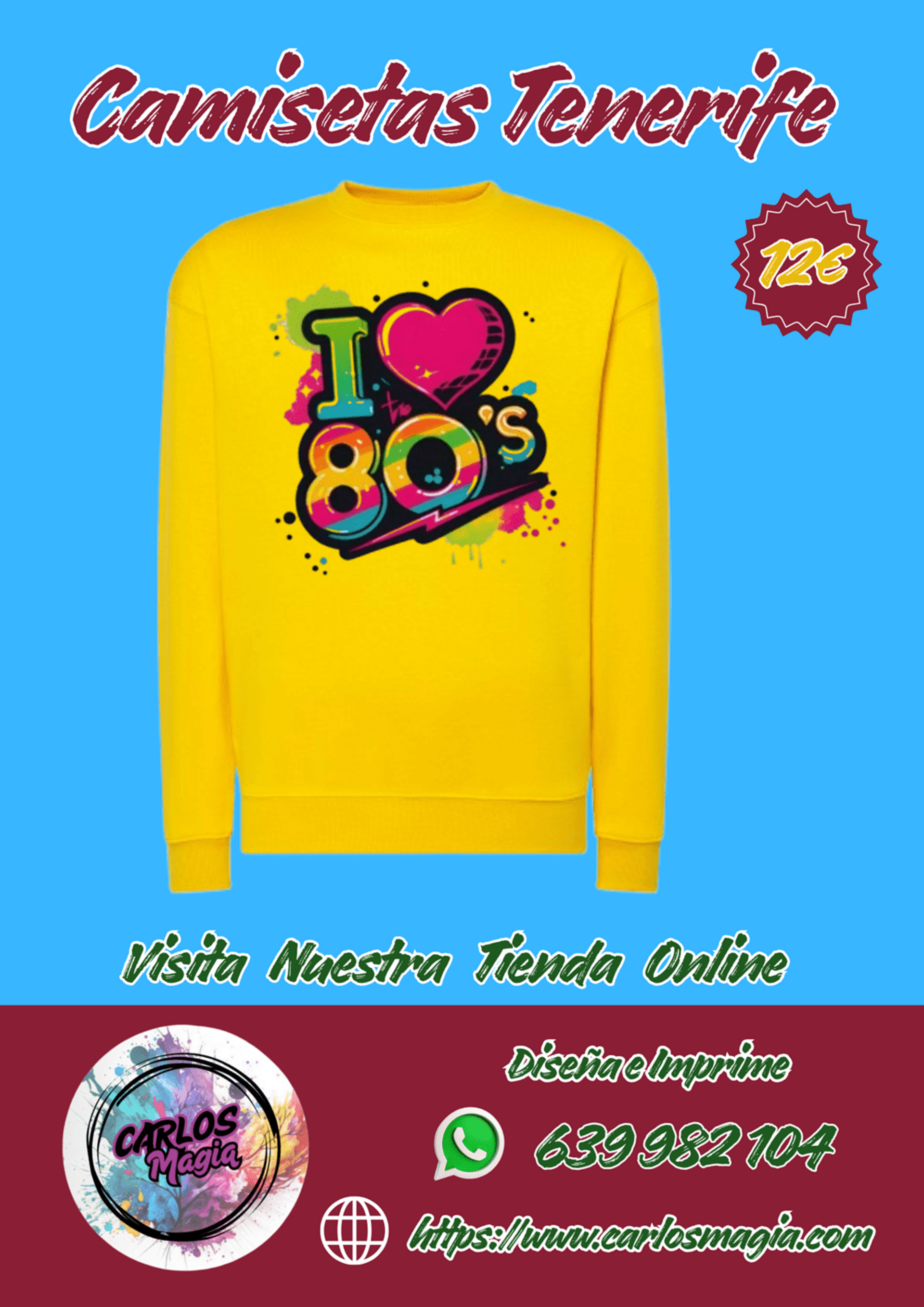 sudadera años 80 - 1