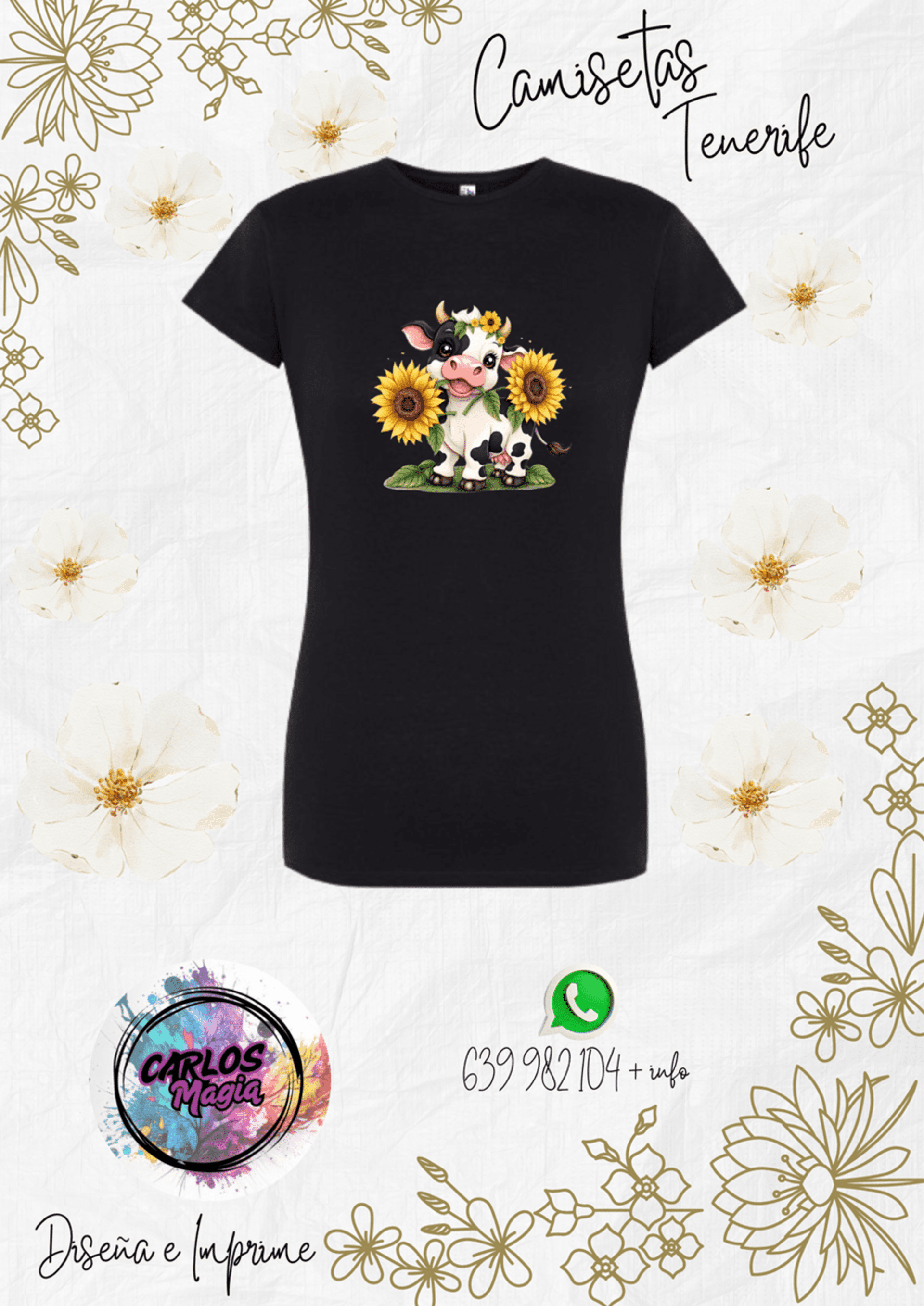 Camisetas carlos imprenta tenerife - 1