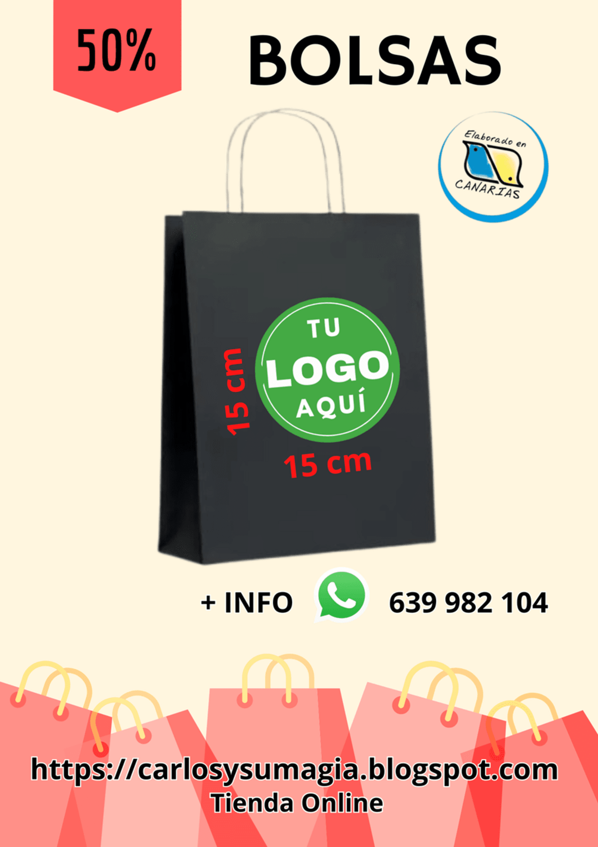 Bolsas de Papel Personalizadas. - 3