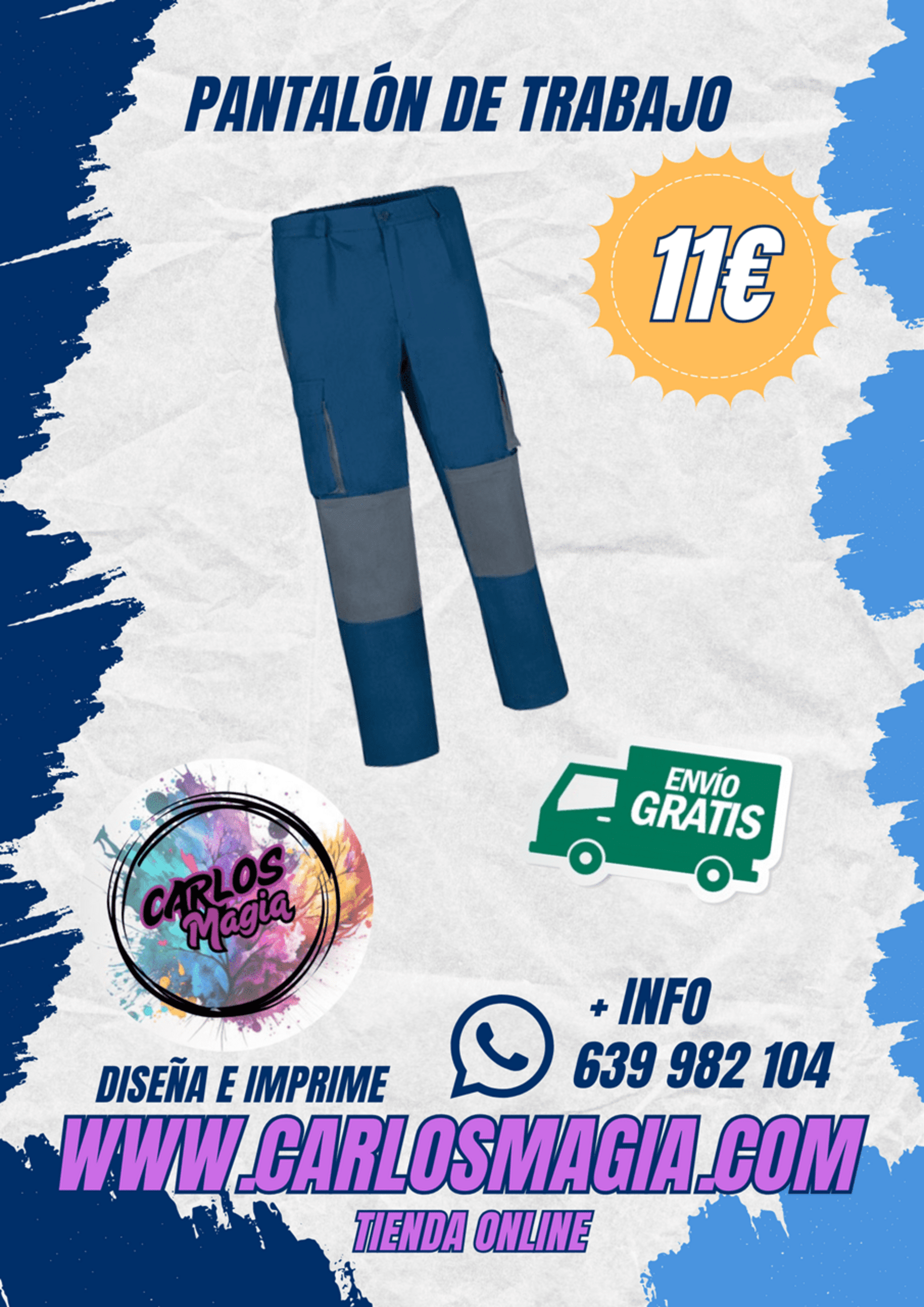 pantalón trabajo A - 3