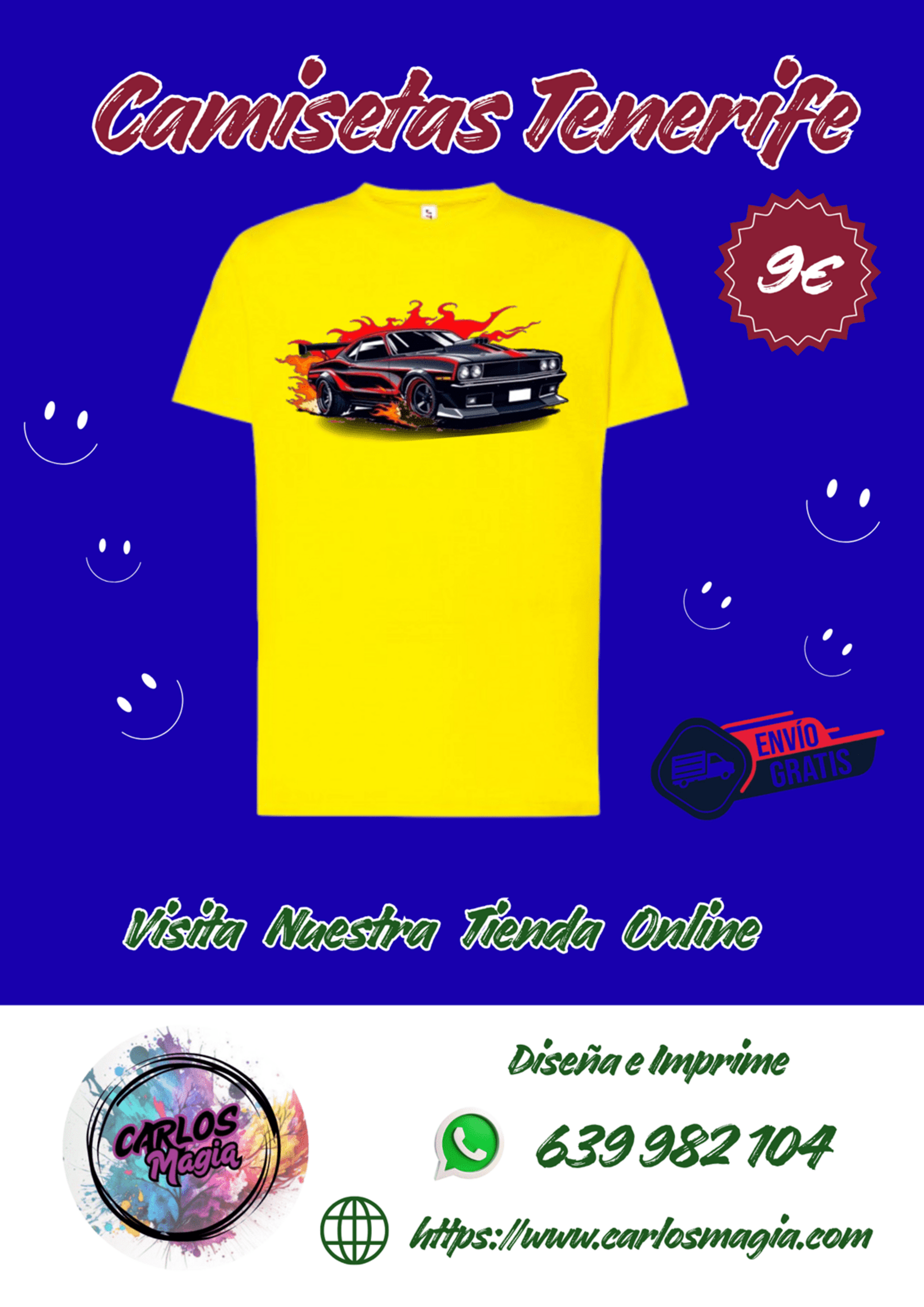camiseta coches - 2