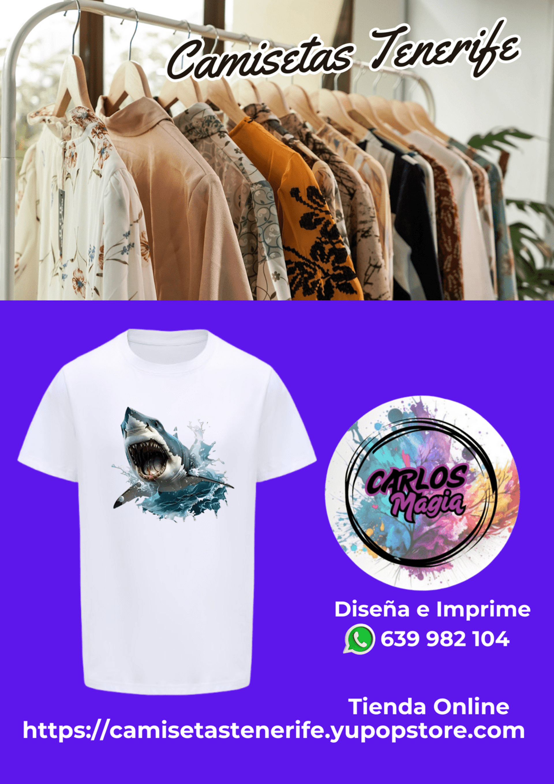 camiseta tiburon - 1