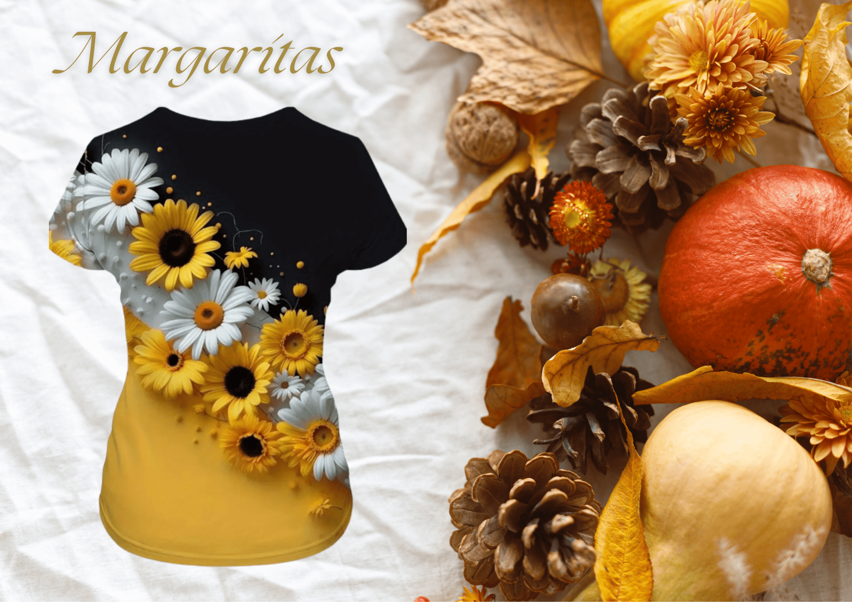 Camiseta Margaritas - 1