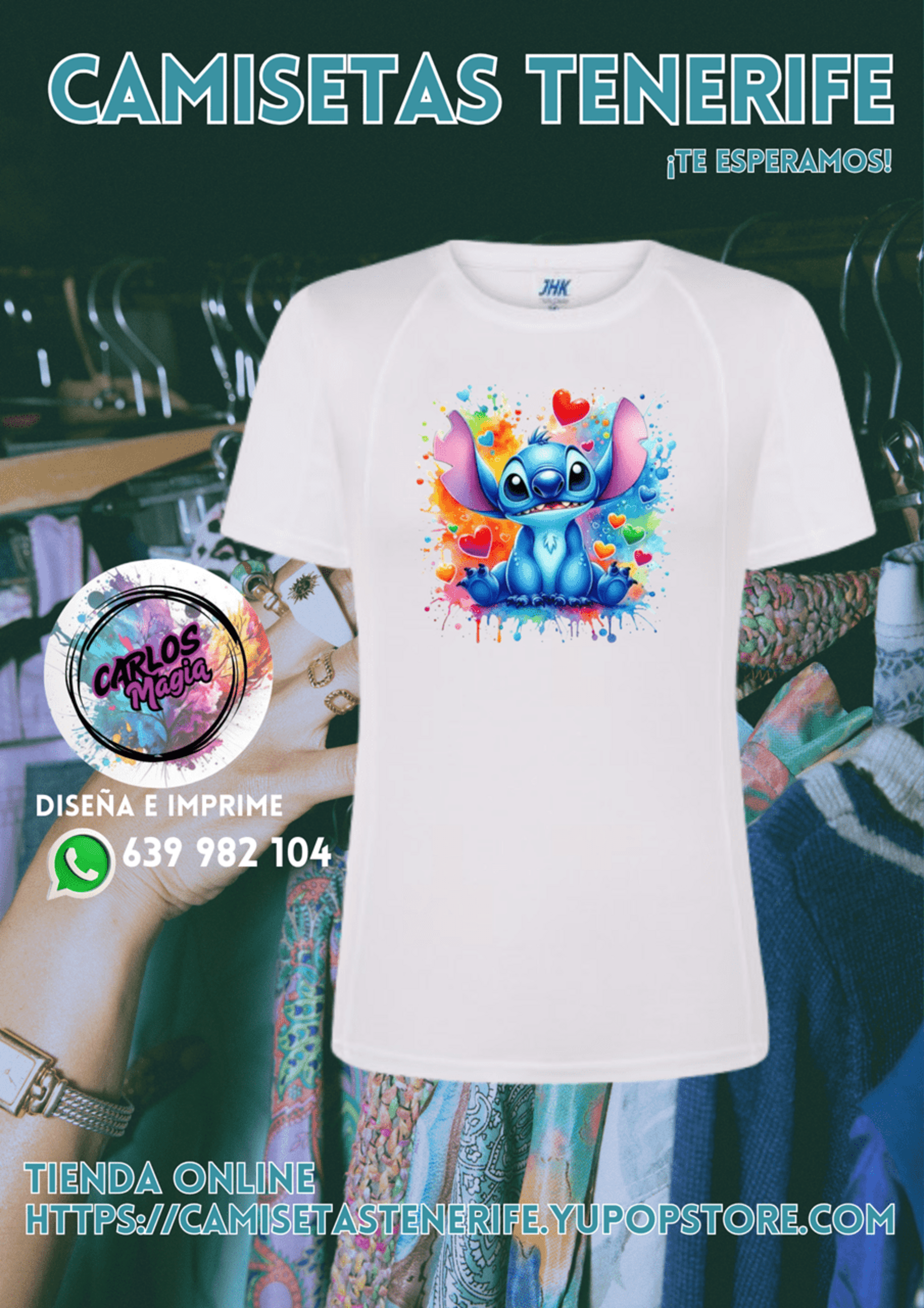 Lilo y Stitch Camisetas personalizadas imprenta - 1