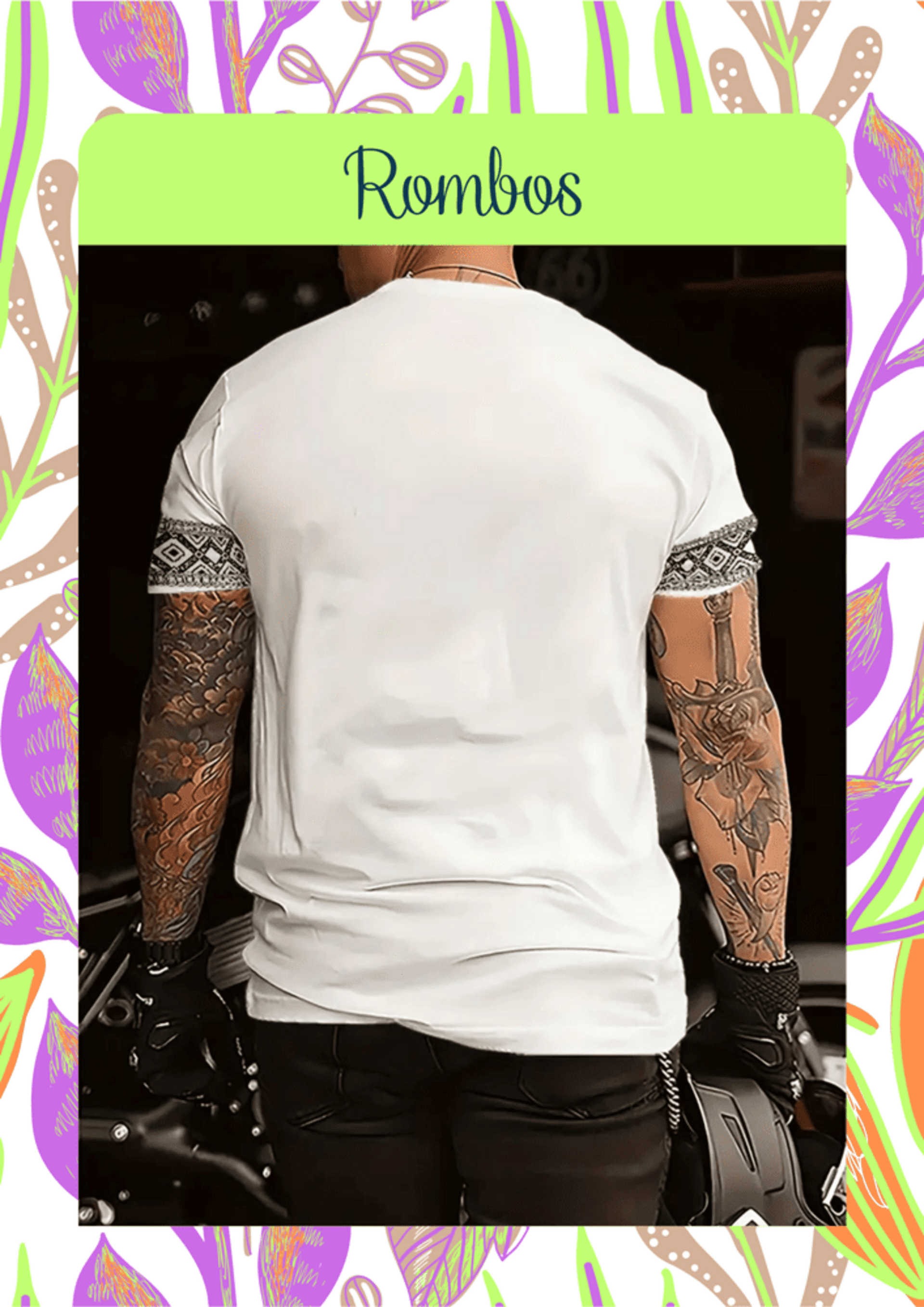 Camiseta Rombos - 2