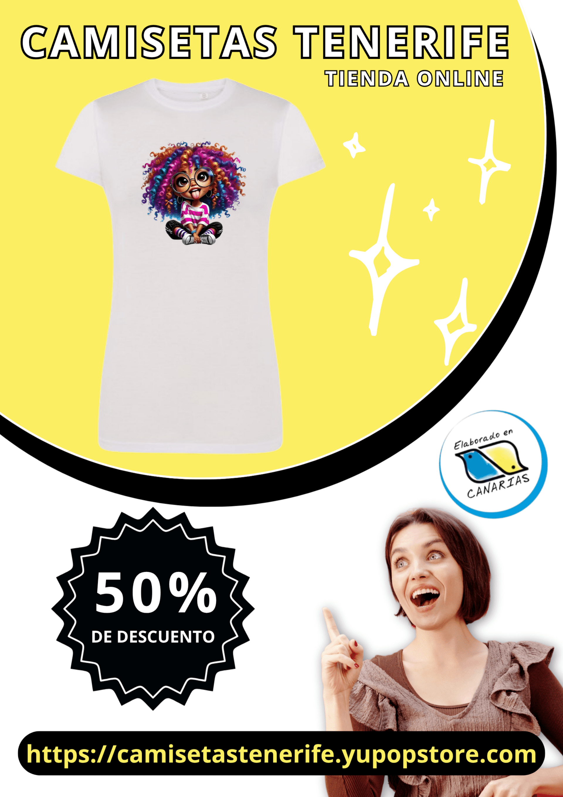 camiseta pelos locos - 1