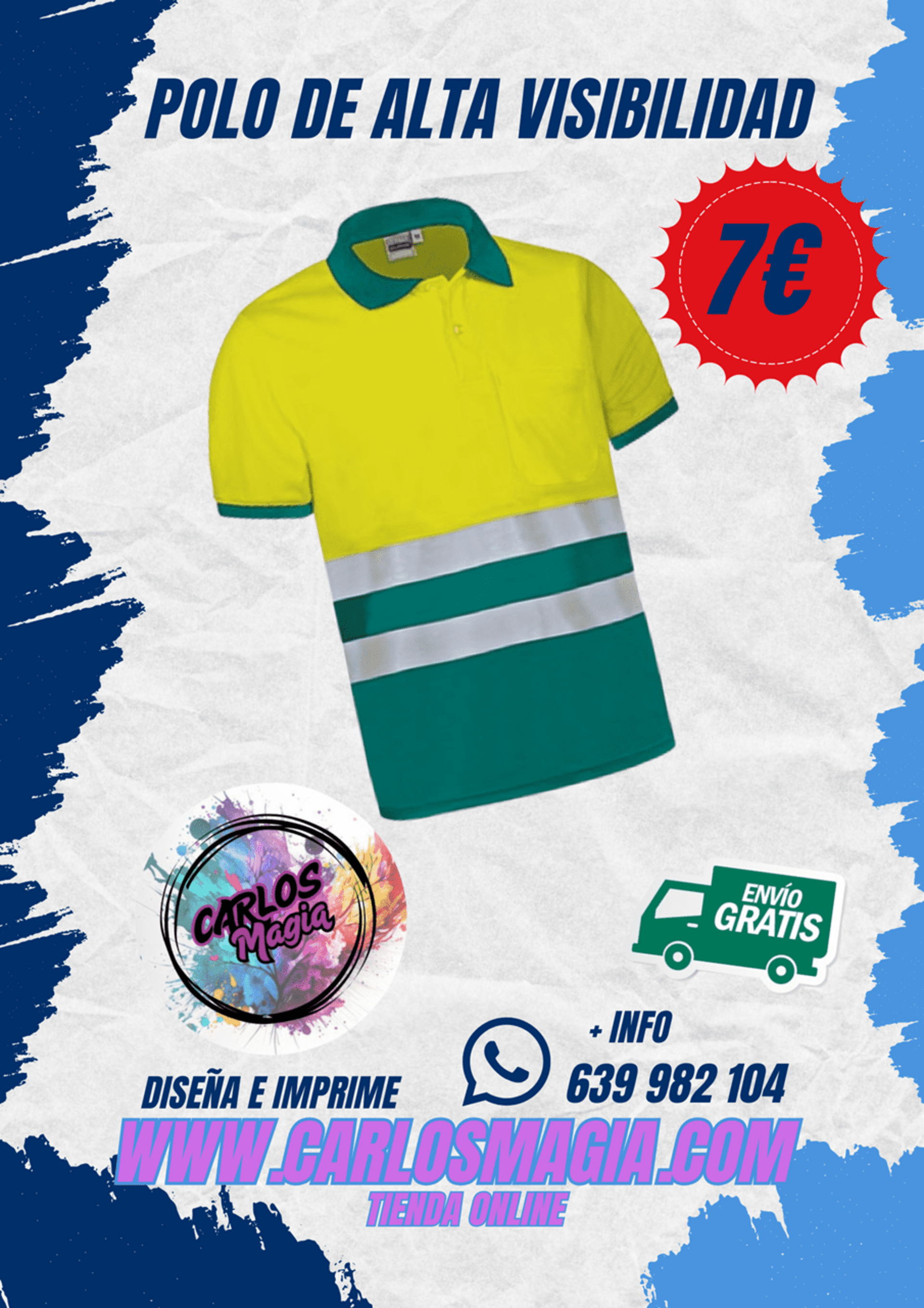 ropa laboral polos alta visibilidad - 2