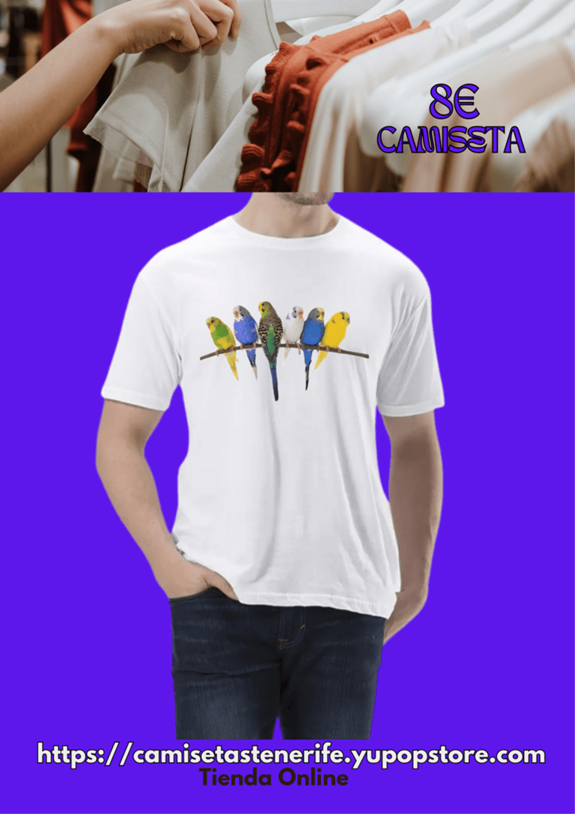 Camiseta Periquitos - 1