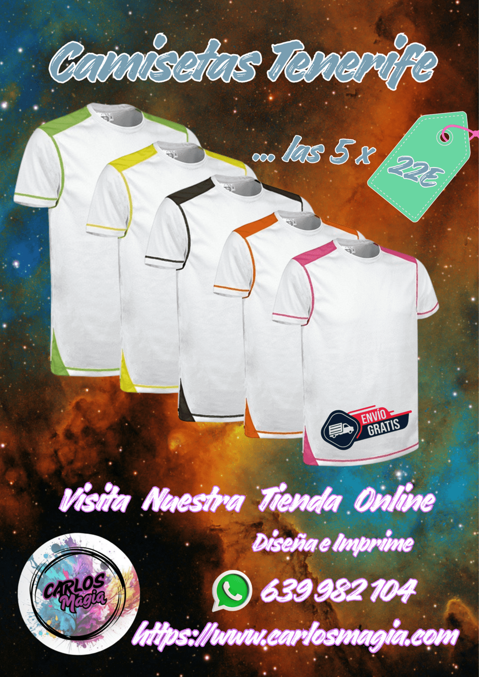 camisetas tenerife - 1