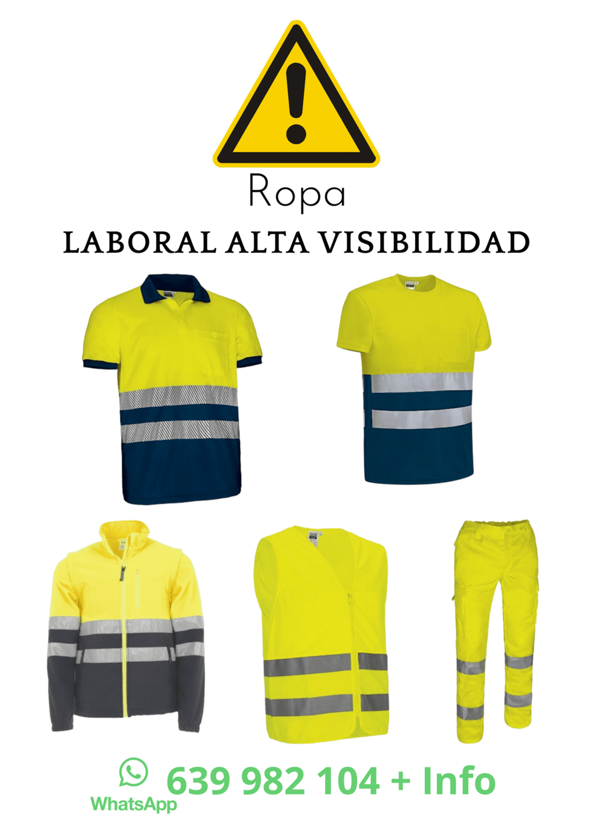 ropa laboral alta visibilidad - 1