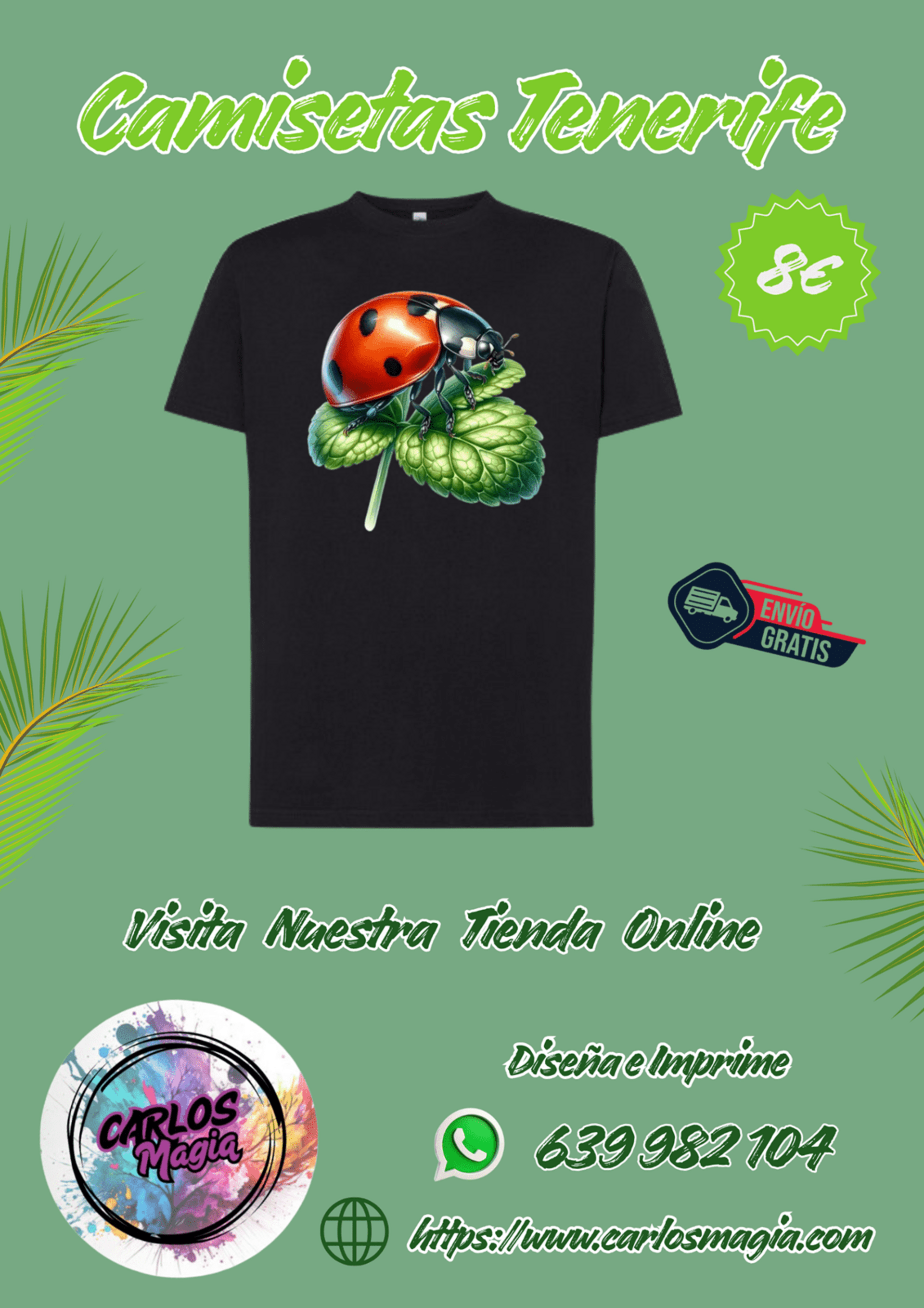camisetas mariquita a - 2