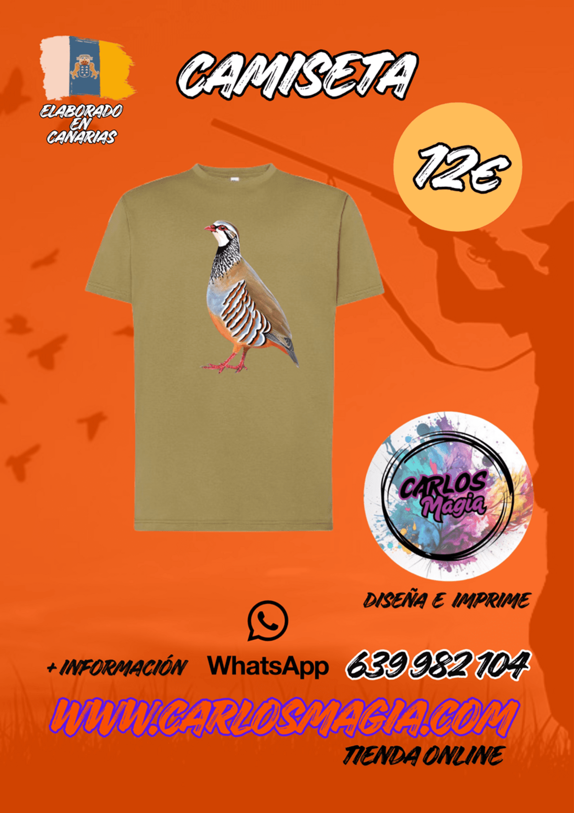 Camisetas Cazadores 12€ - 1