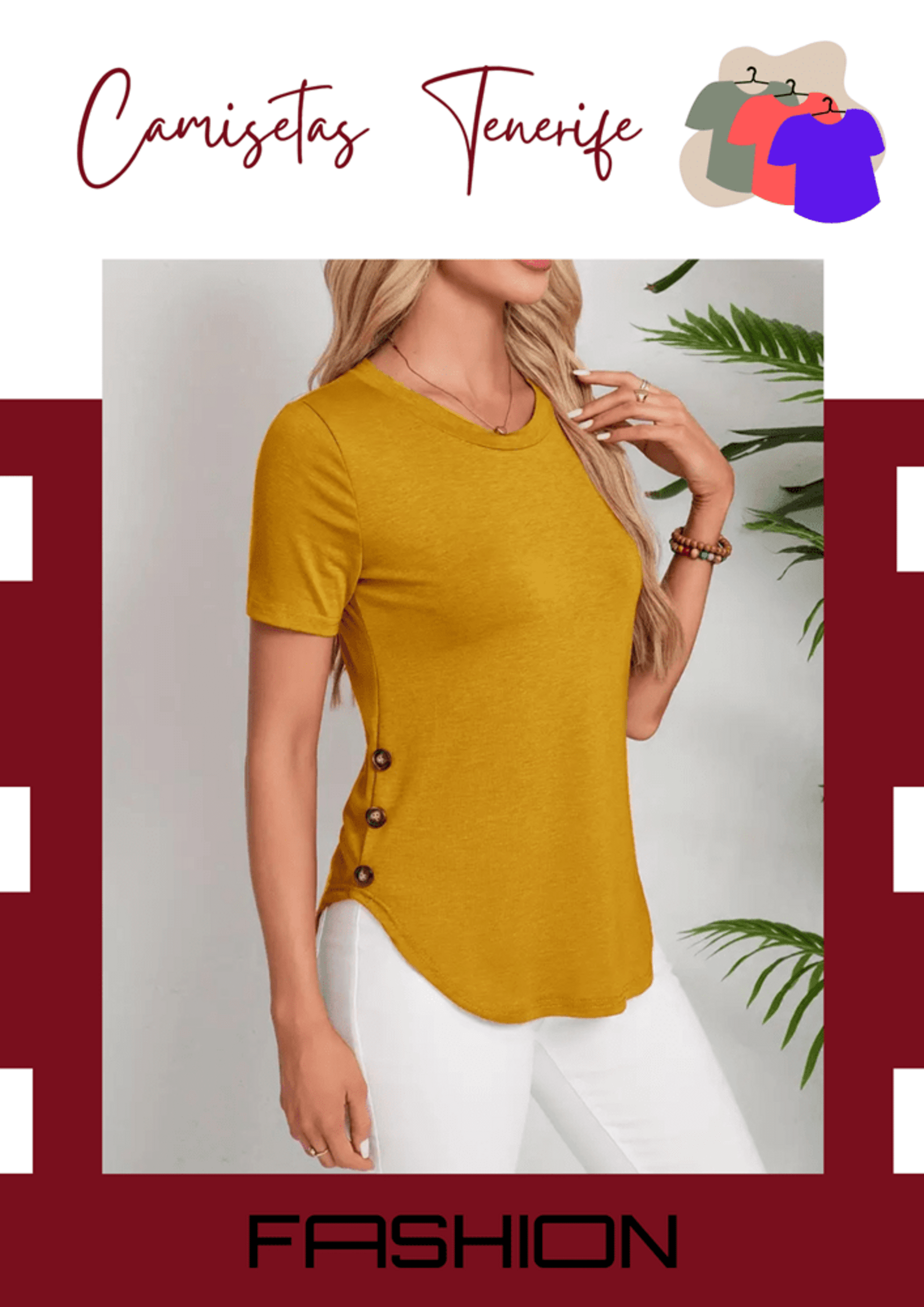 Camiseta Mujer Lisa B - 2