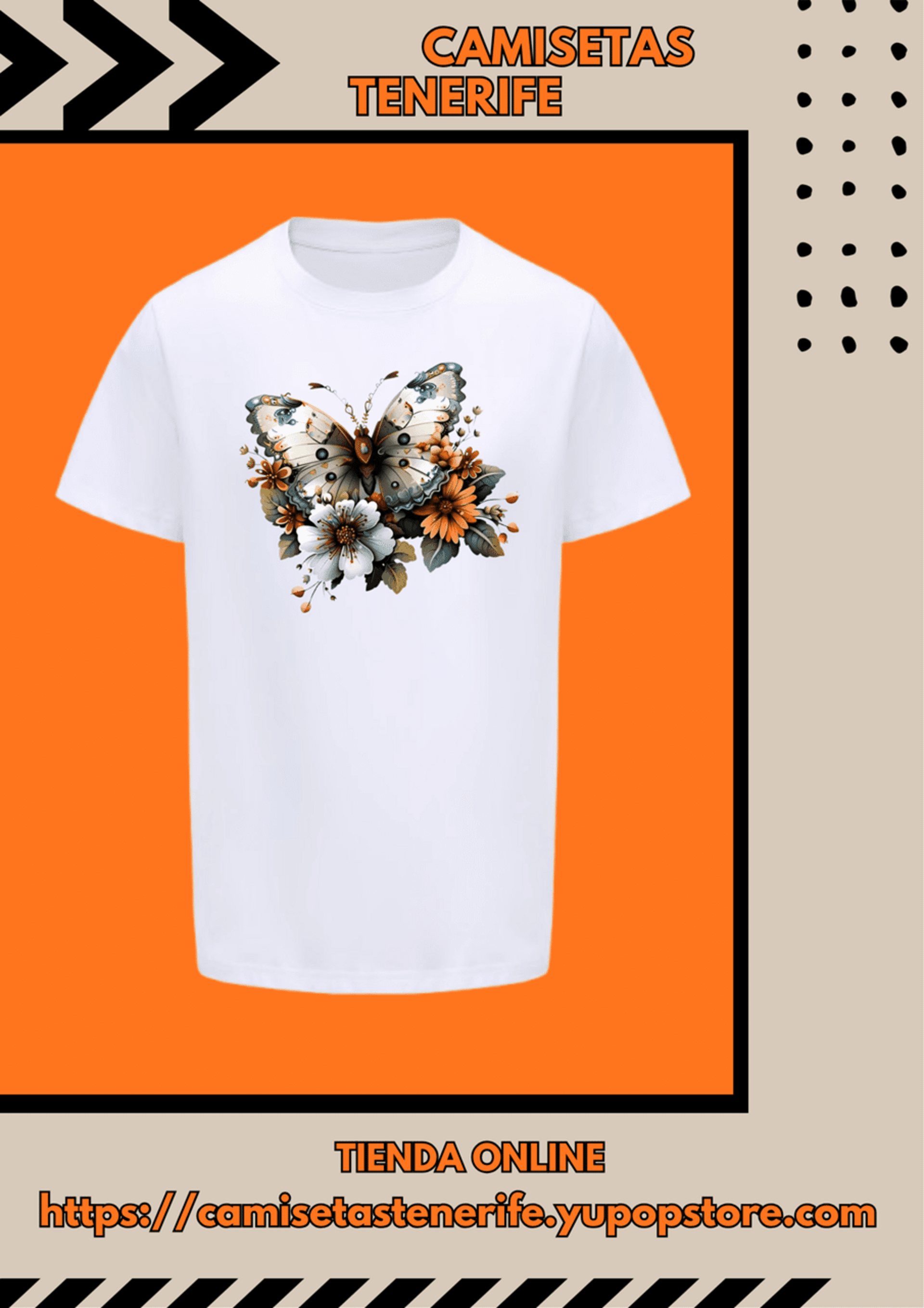 Camiseta Mariposa - 1