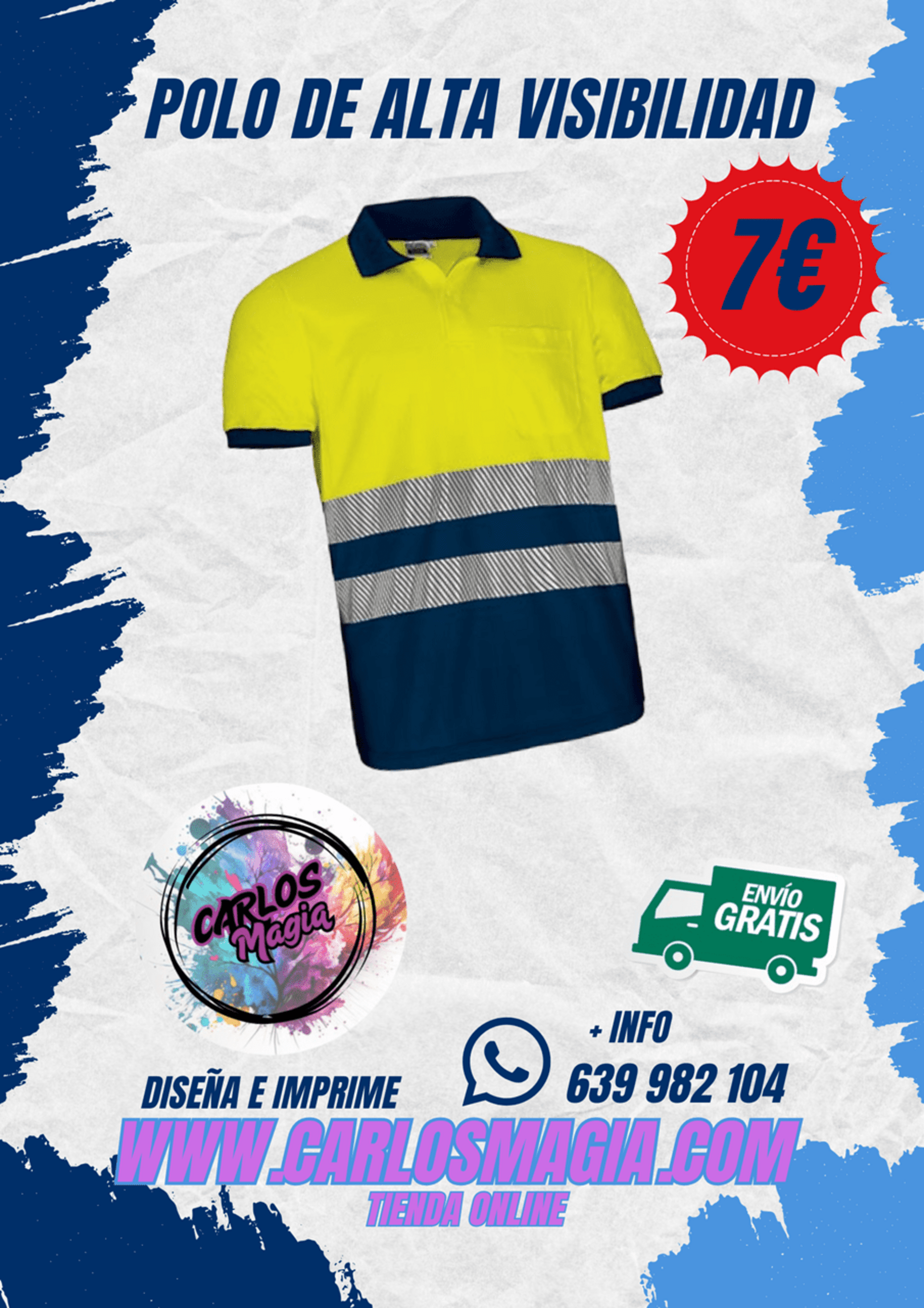 ropa laboral polos alta visibilidad - 1