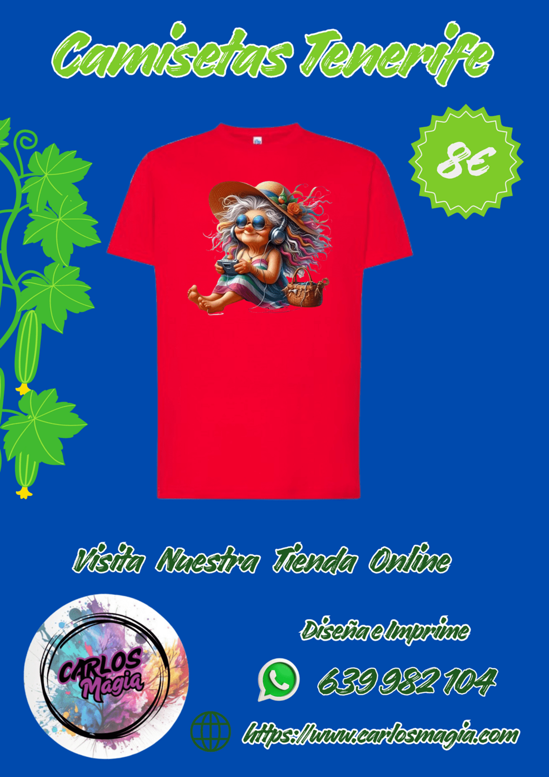 camiseta abuela feliz musica - 1