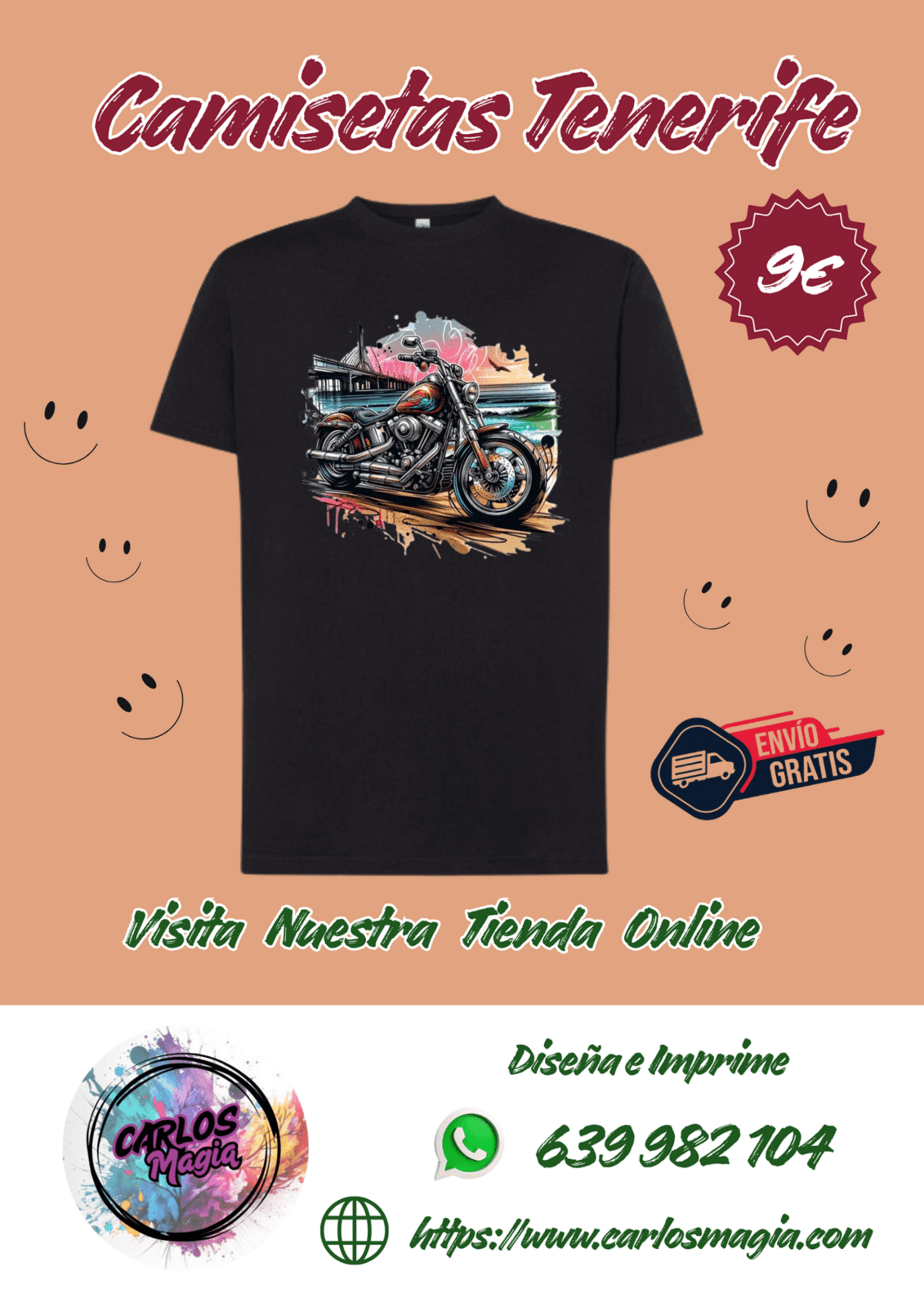 camisetas motos - 5