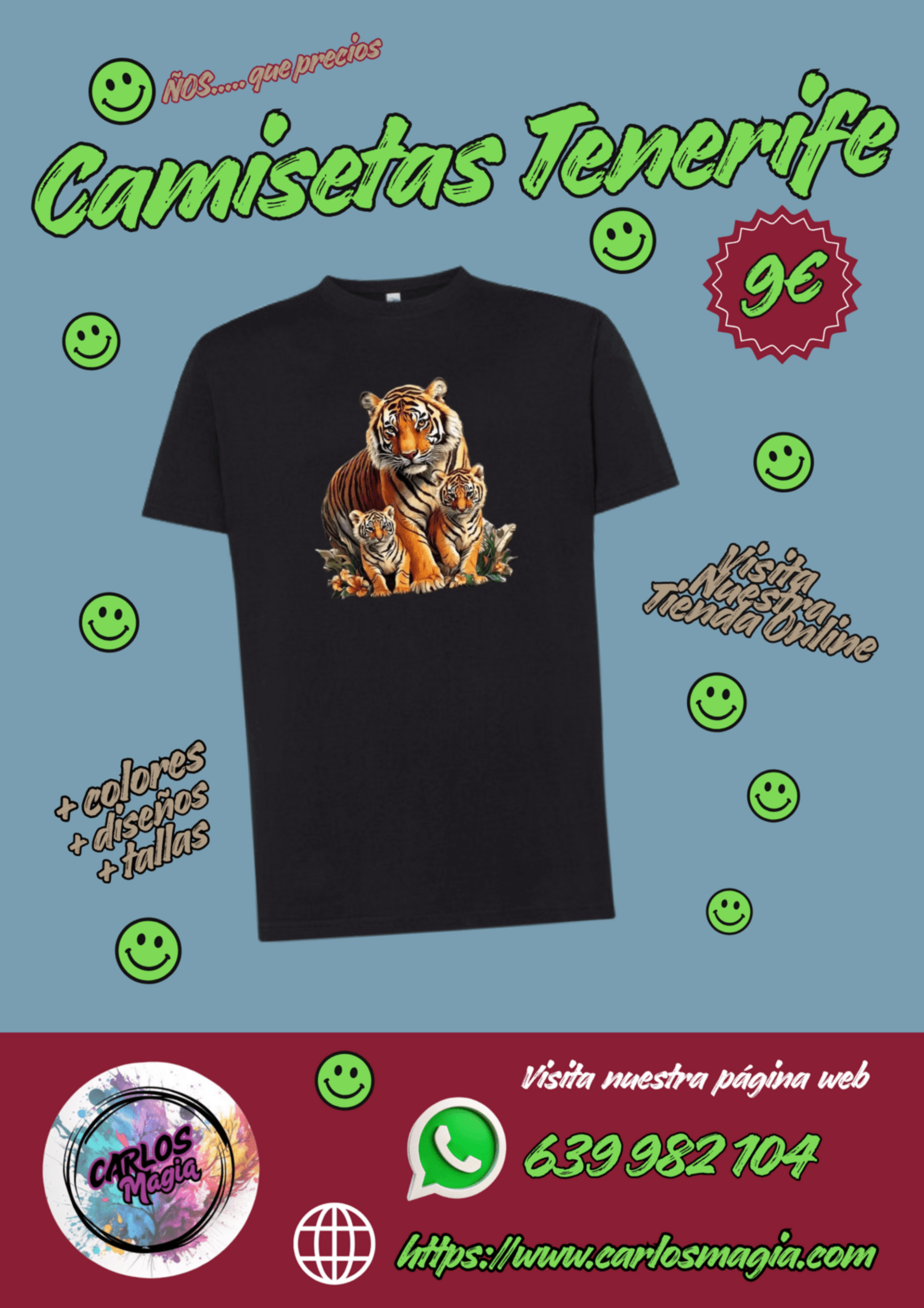 Camiseta Tigre - 2