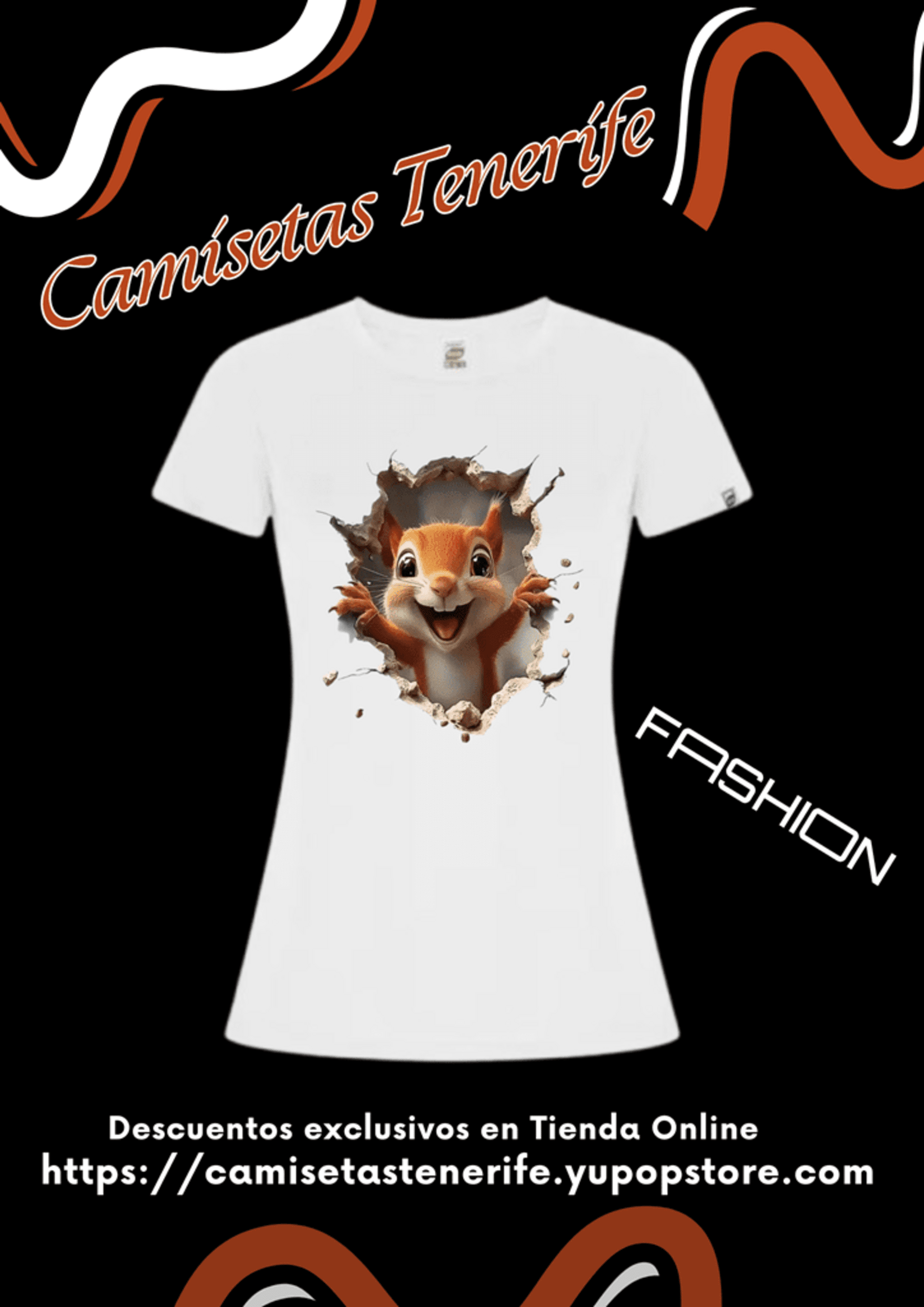 Camiseta Ardilla - 1