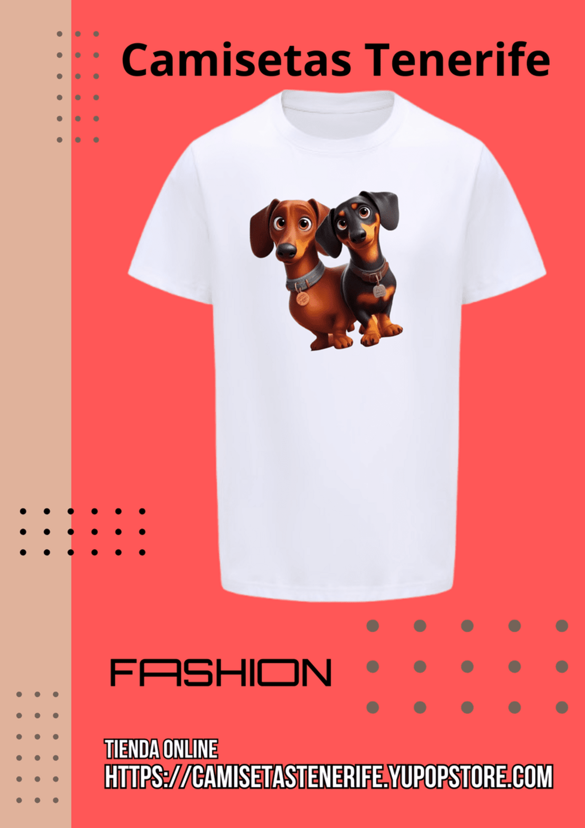 Camiseta Perro Tenerife - 1
