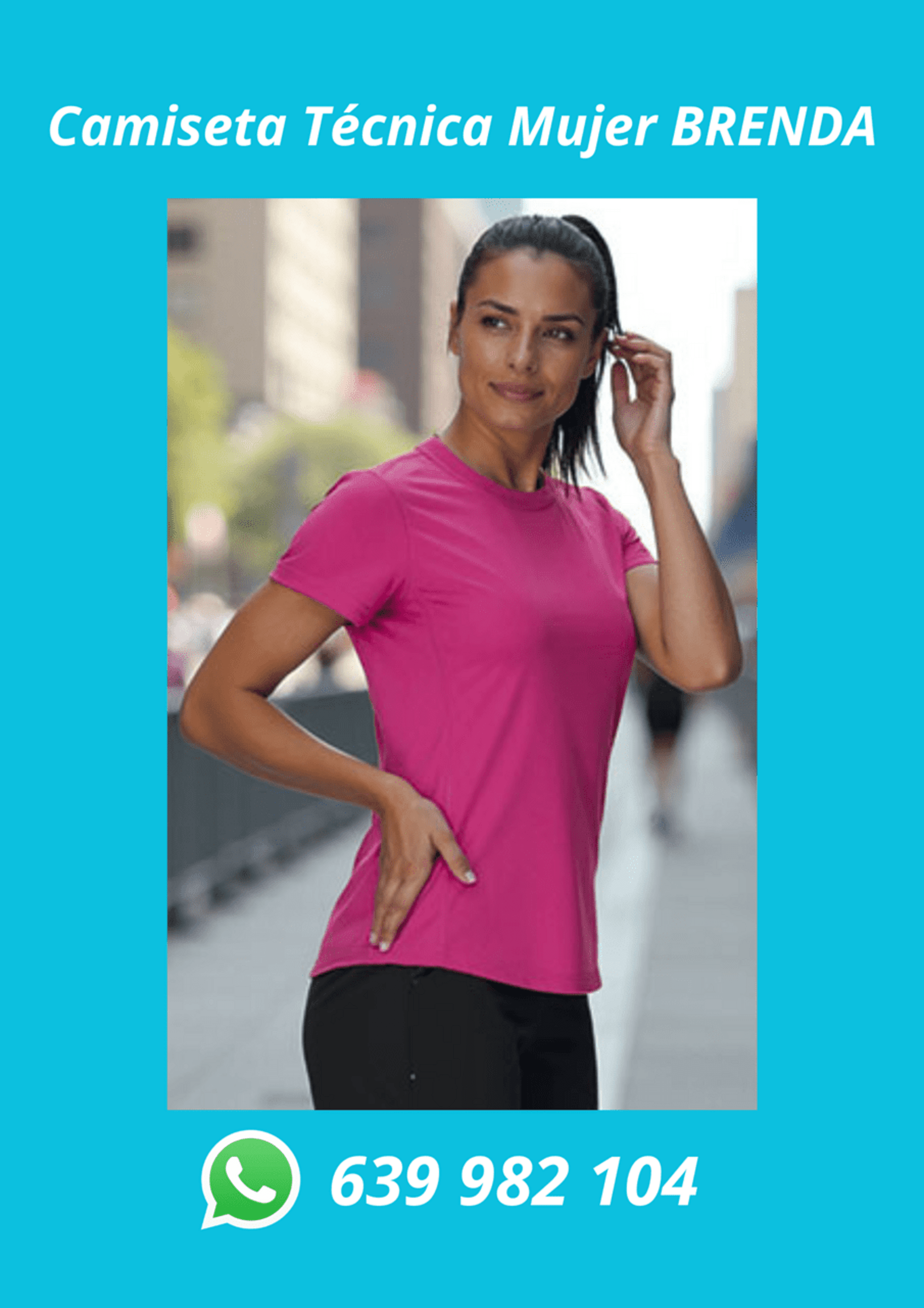 Camiseta Técnica Mujer BRENDA Imprenta Carlos Tenerife - 4